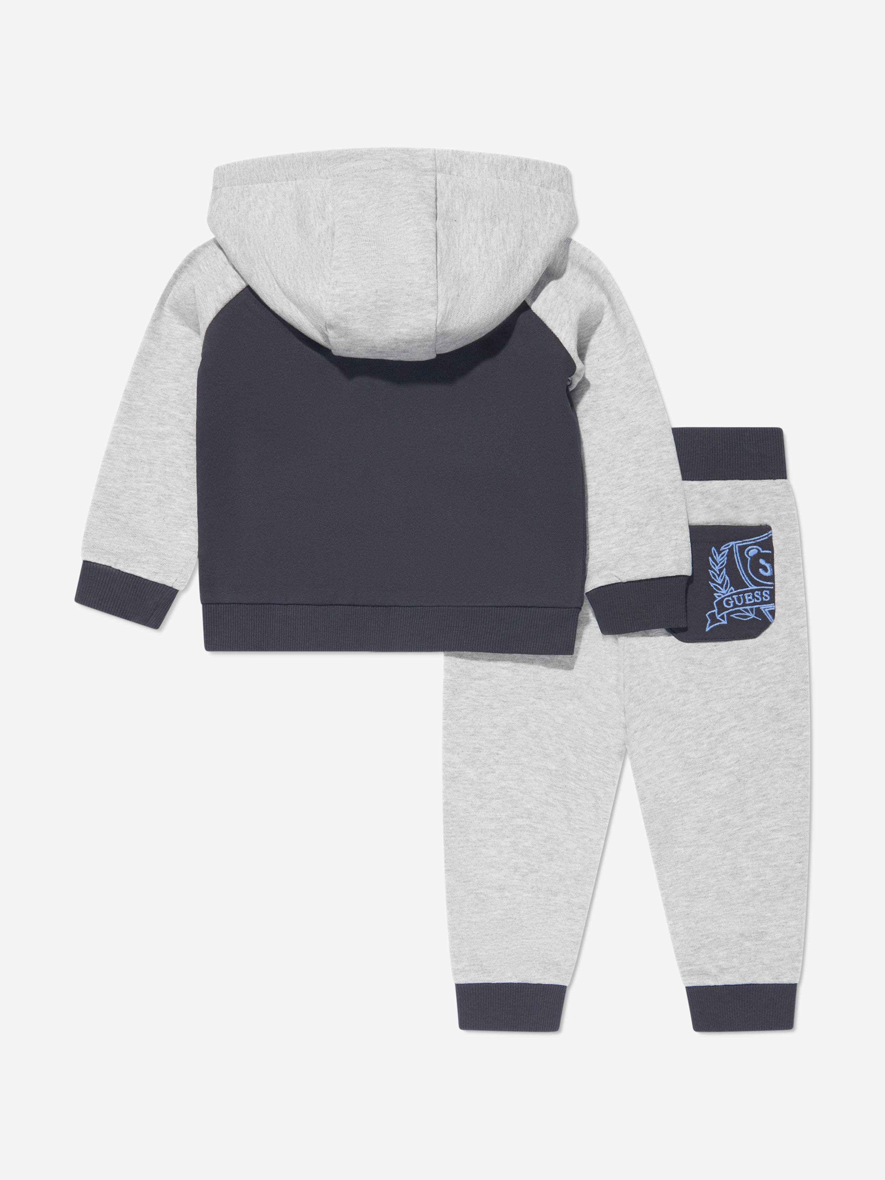 Guess Boys Active Top And Joggers Set in Navy