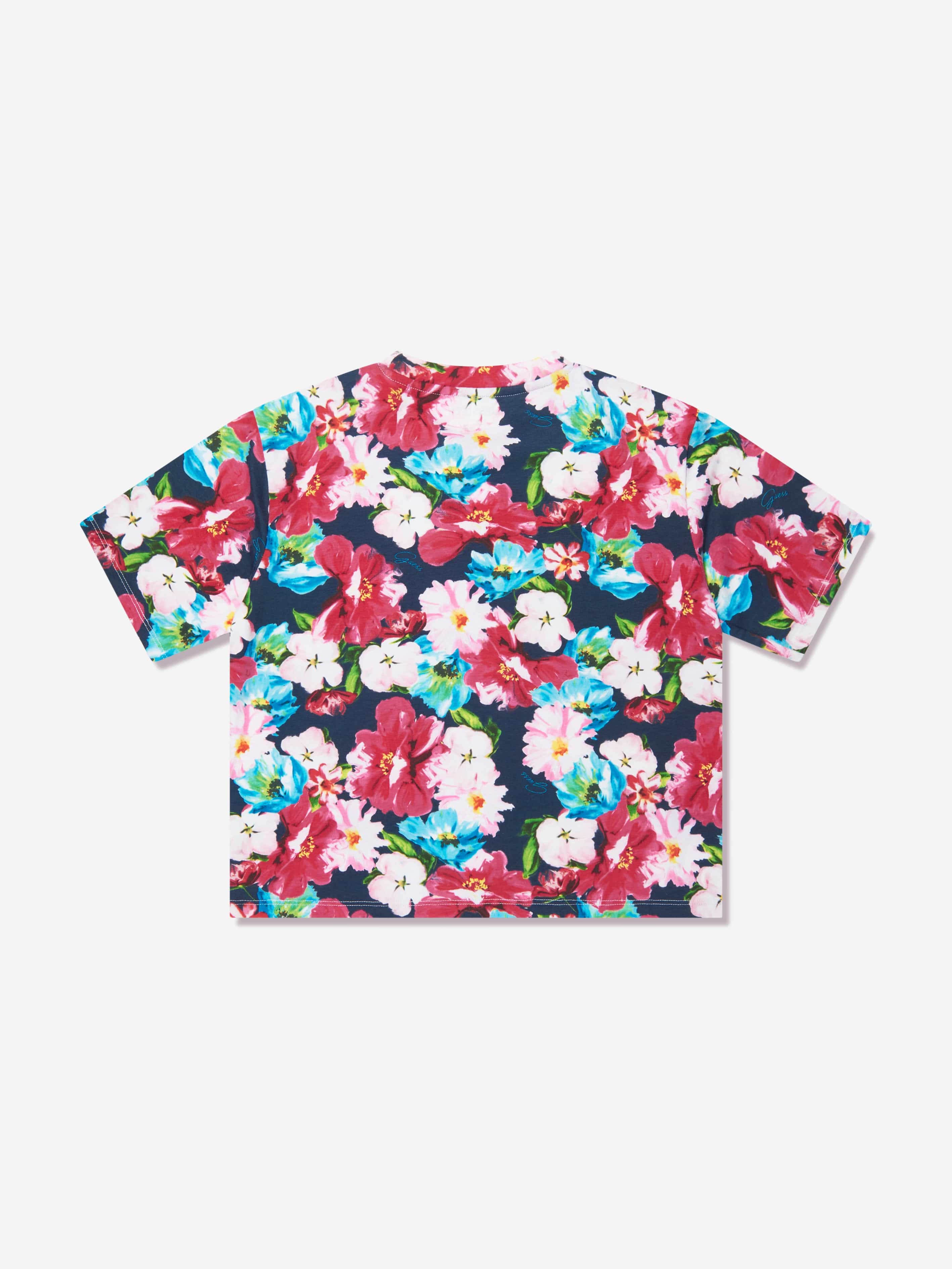 Guess Girls Passion Flower T-Shirt in Multicolour