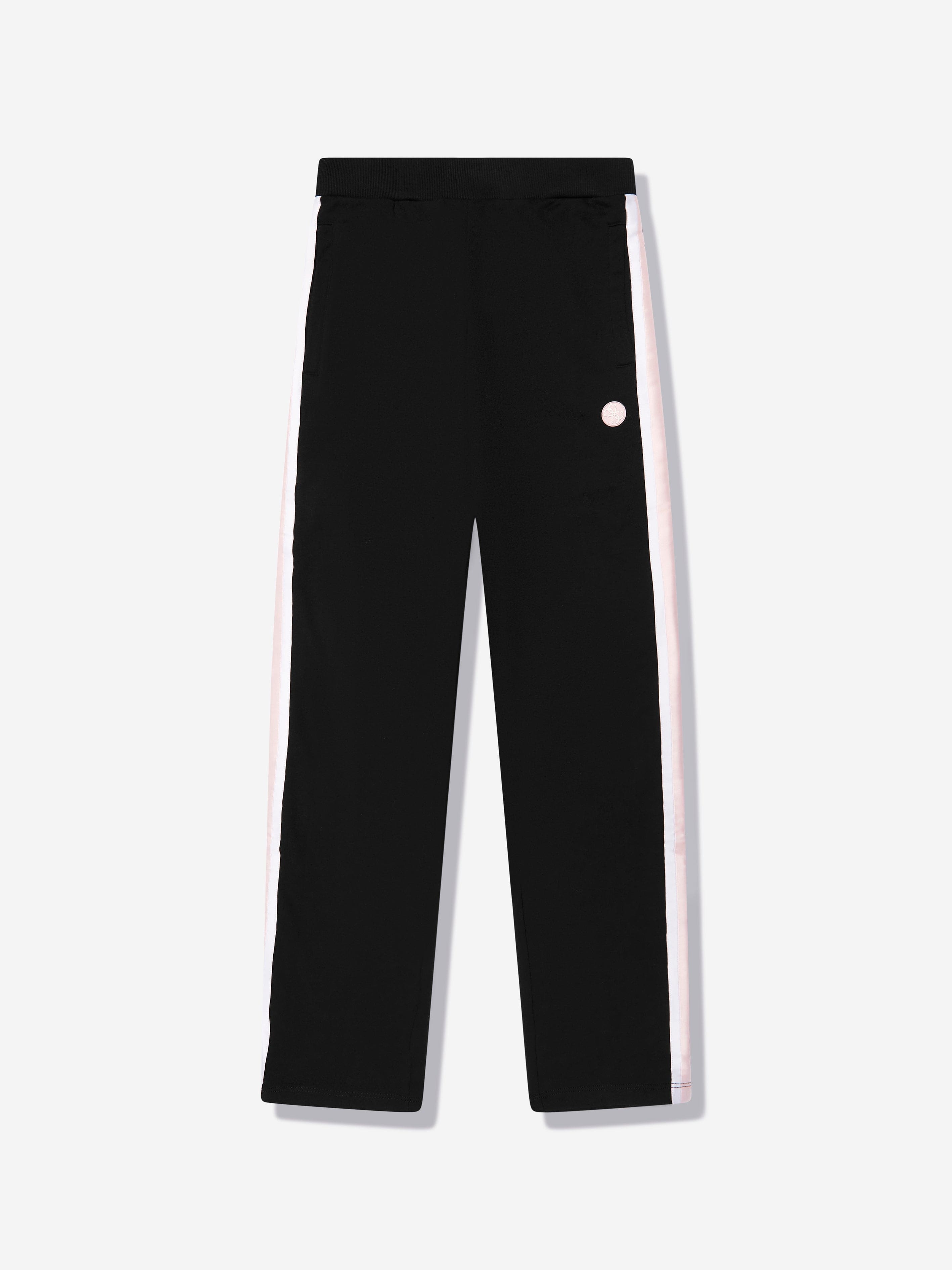 Guess Girls Logo Joggers in Black