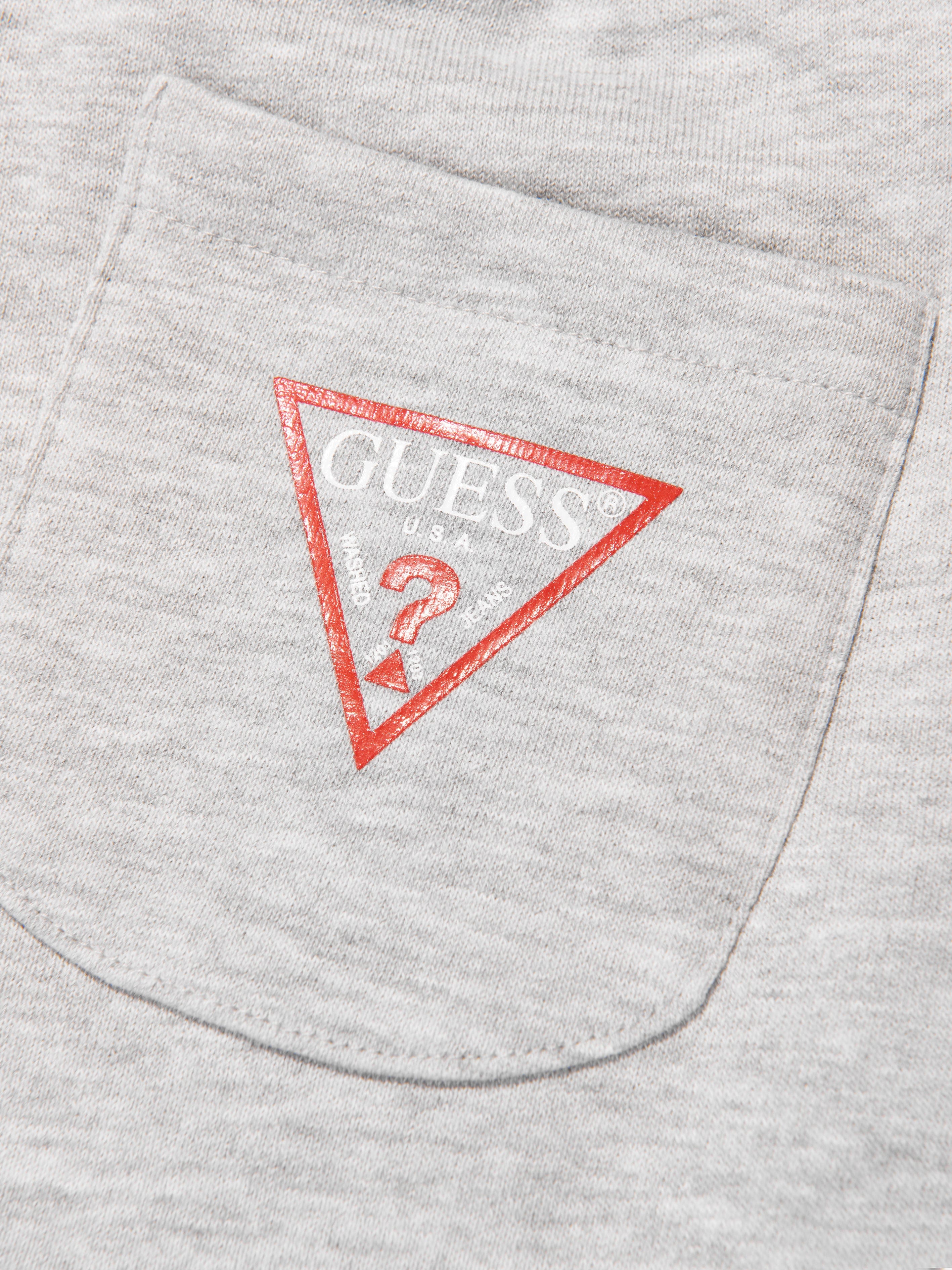 Guess Boys Logo Joggers in Grey