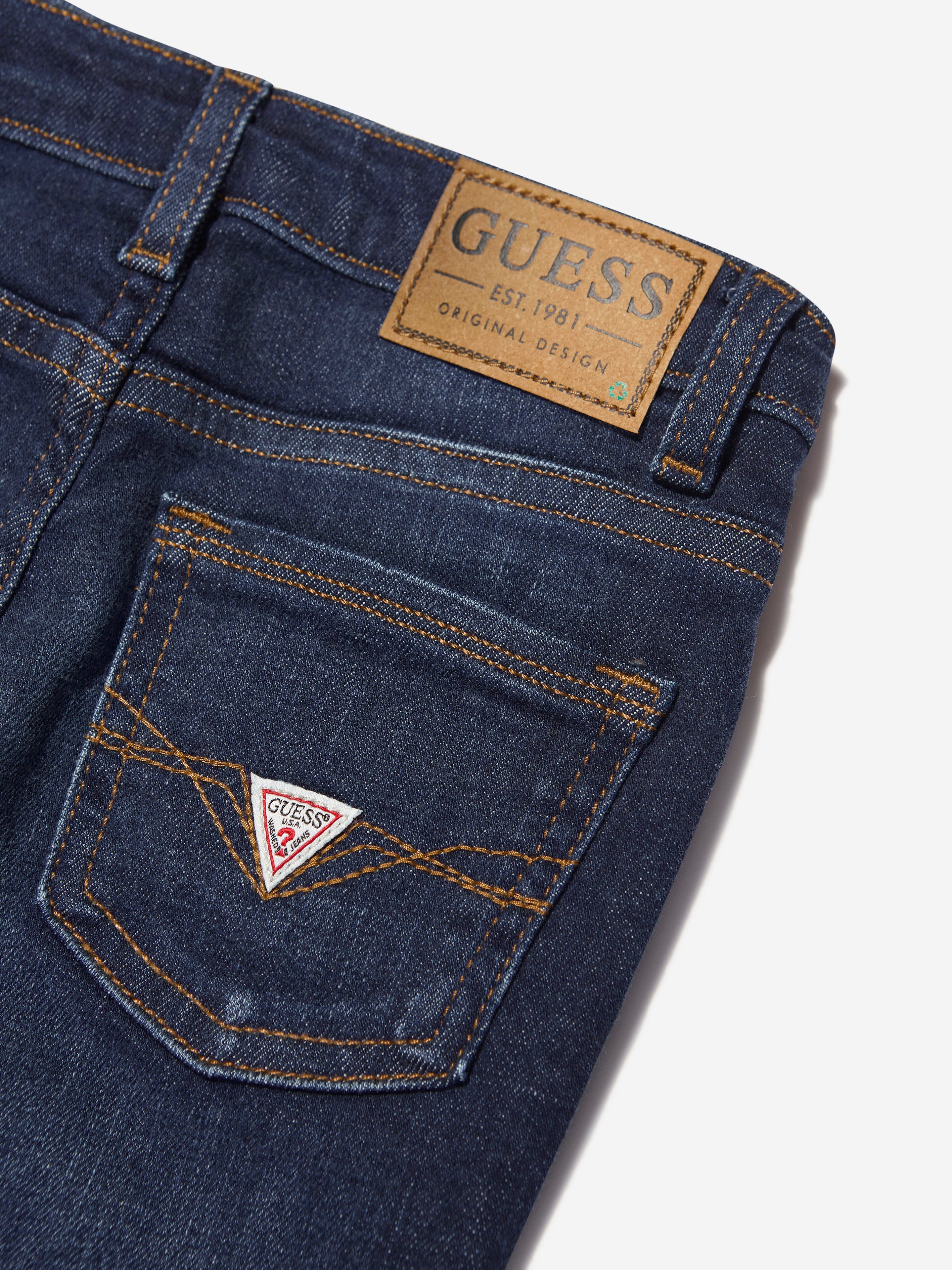 Guess Boys Skinny Fit Jeans in Blue