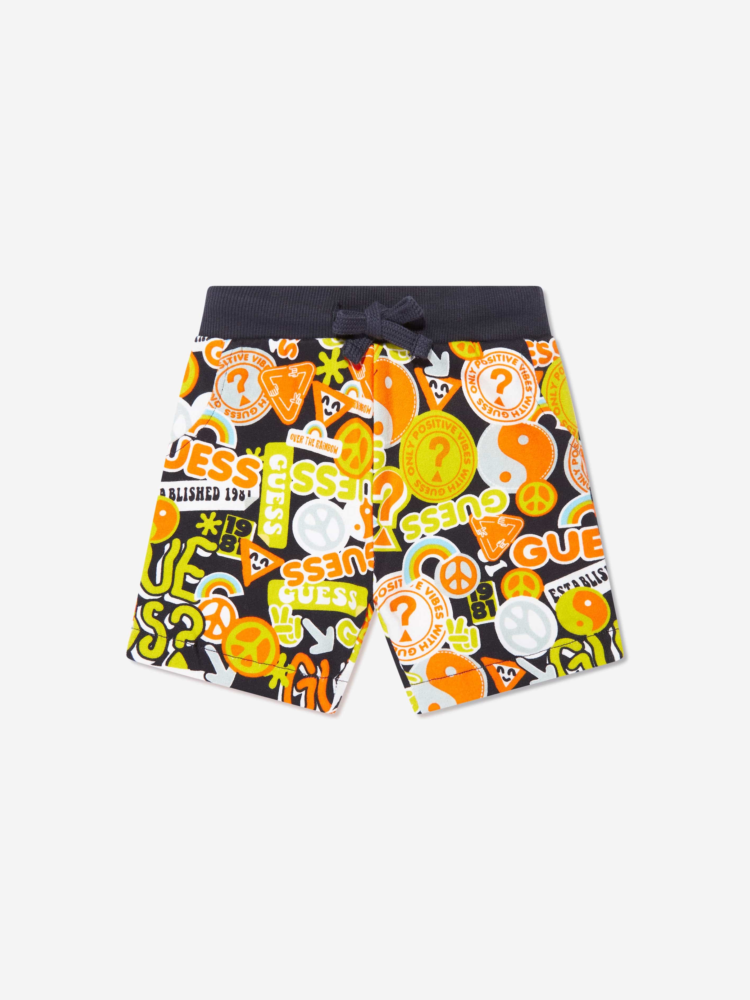 Guess Boys Gold Wild Shorts in Multicolour