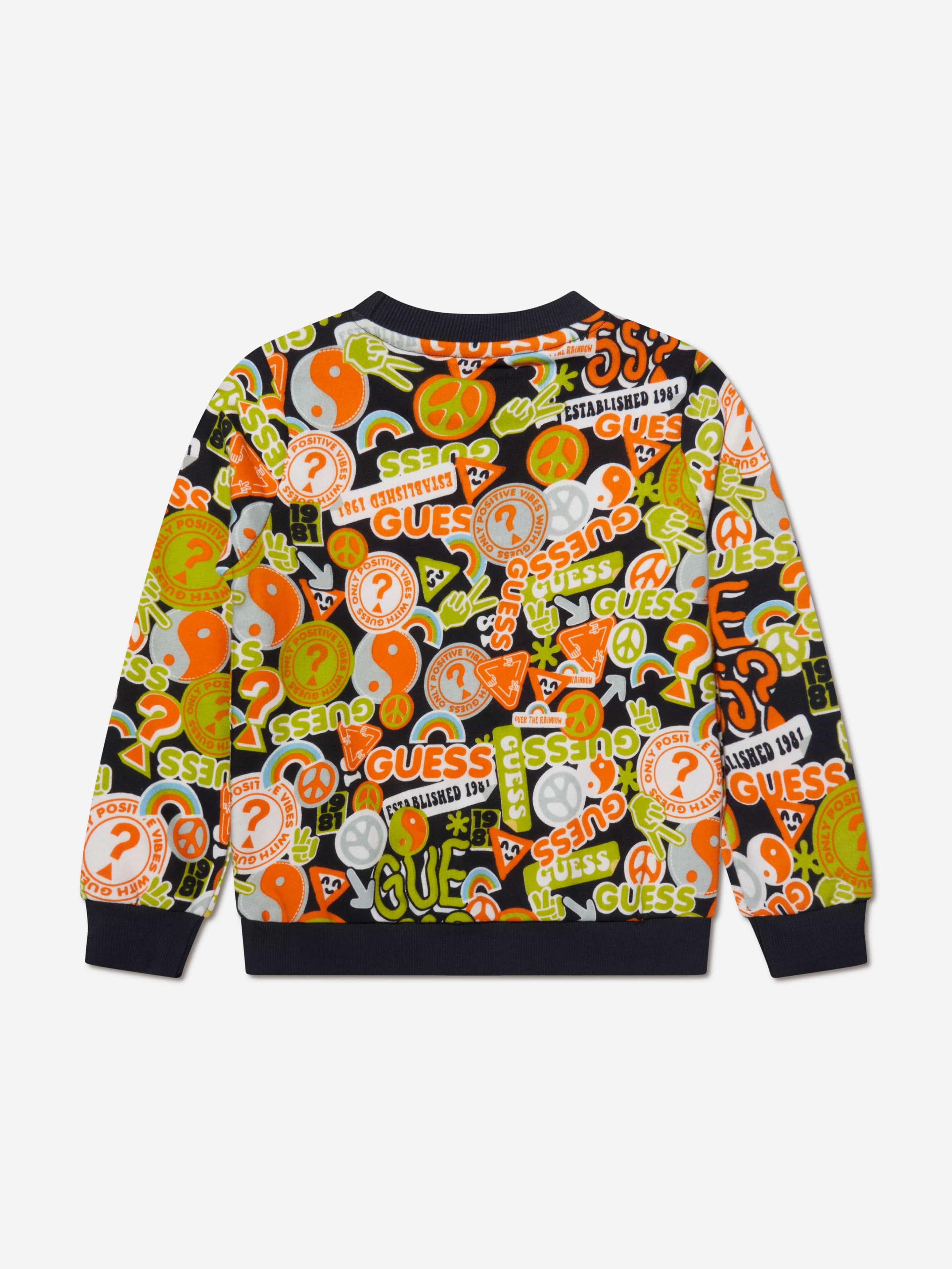 Guess Boys Go Wild Sweatshirt in Multicolour