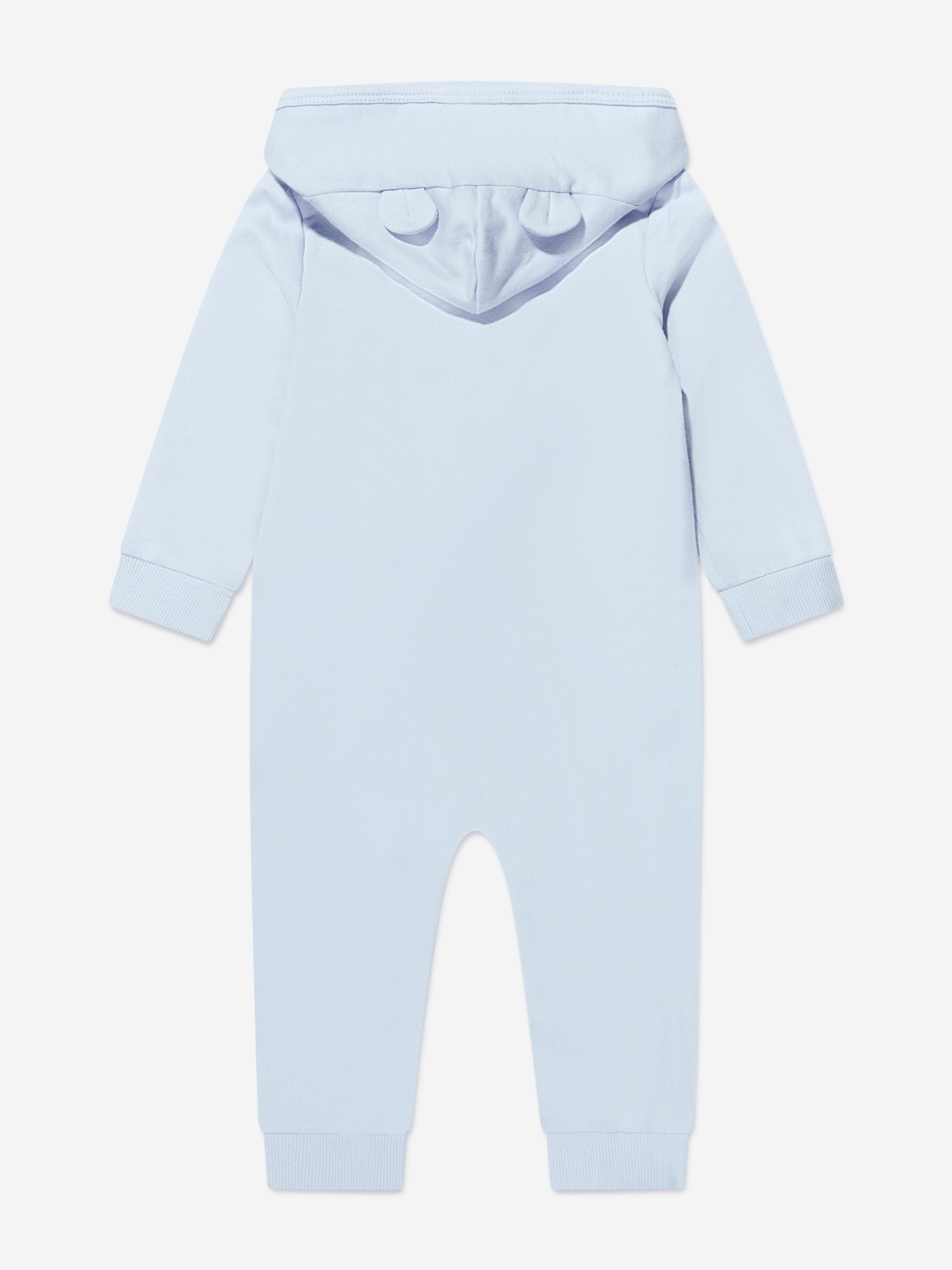 Guess Baby Boys Bear Coverall in Blue