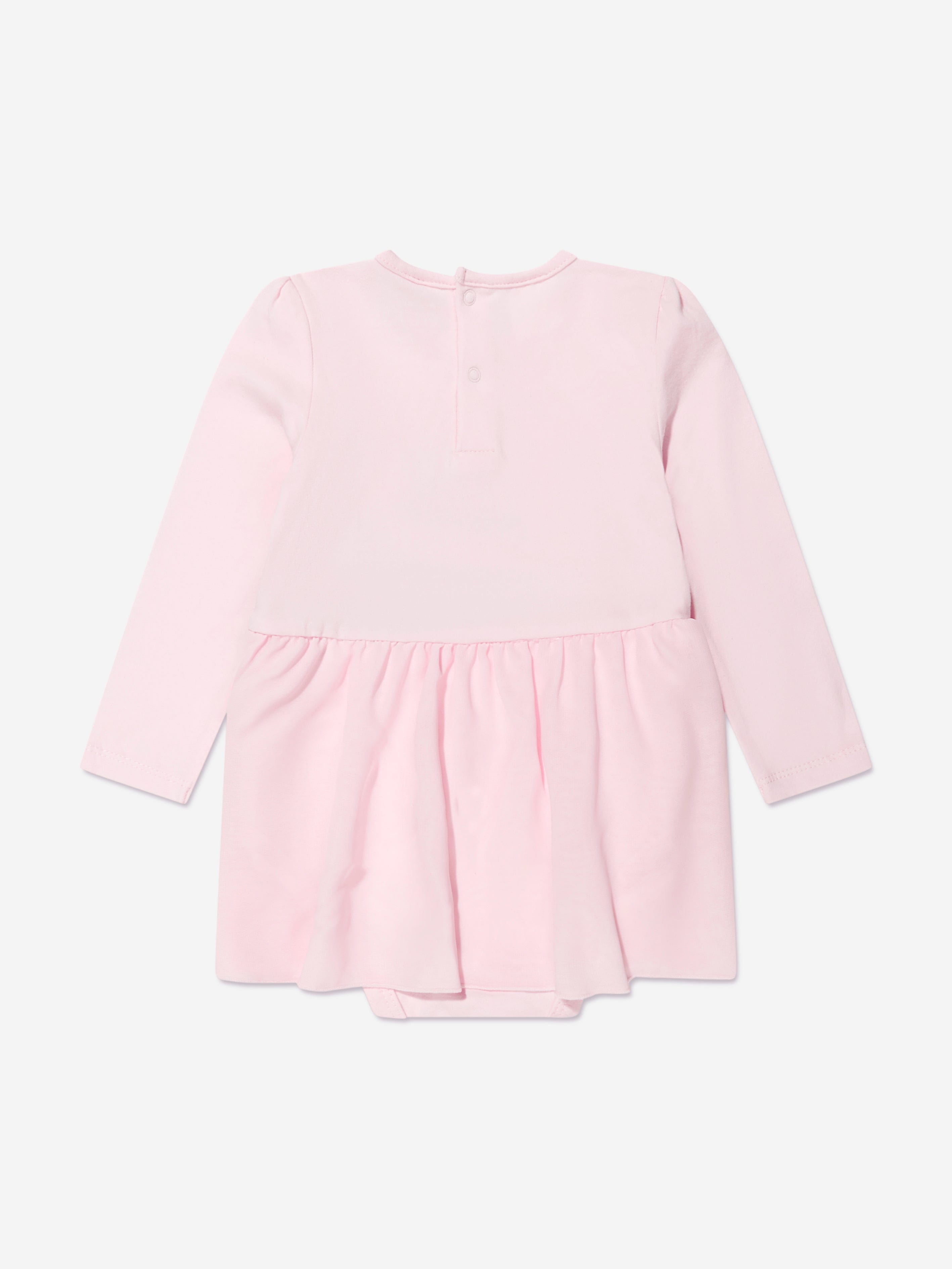 Guess Baby Girls Bodysuit Dress in Pink