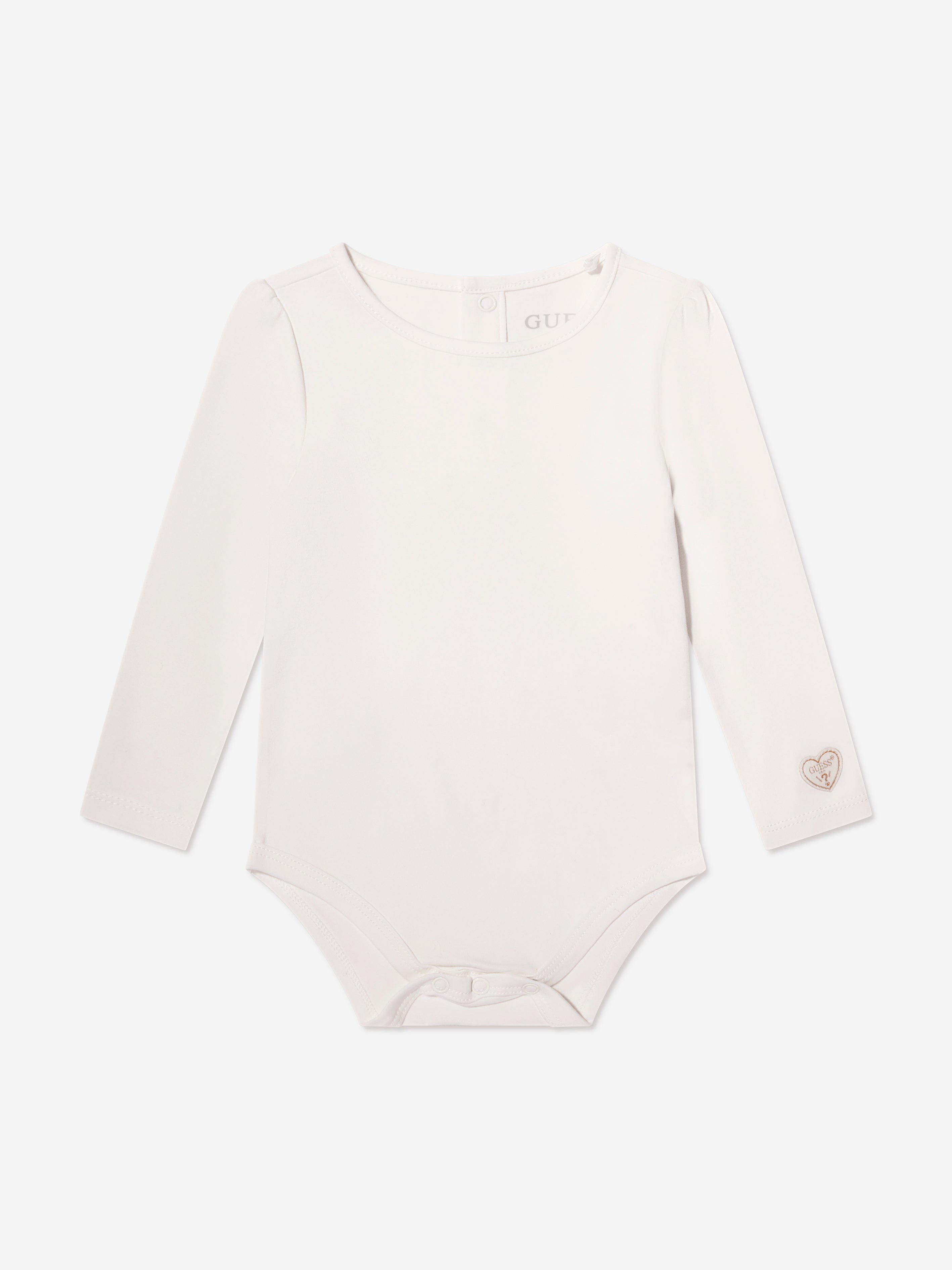 Guess Baby Girls Body And Skirtall Set in Ivory