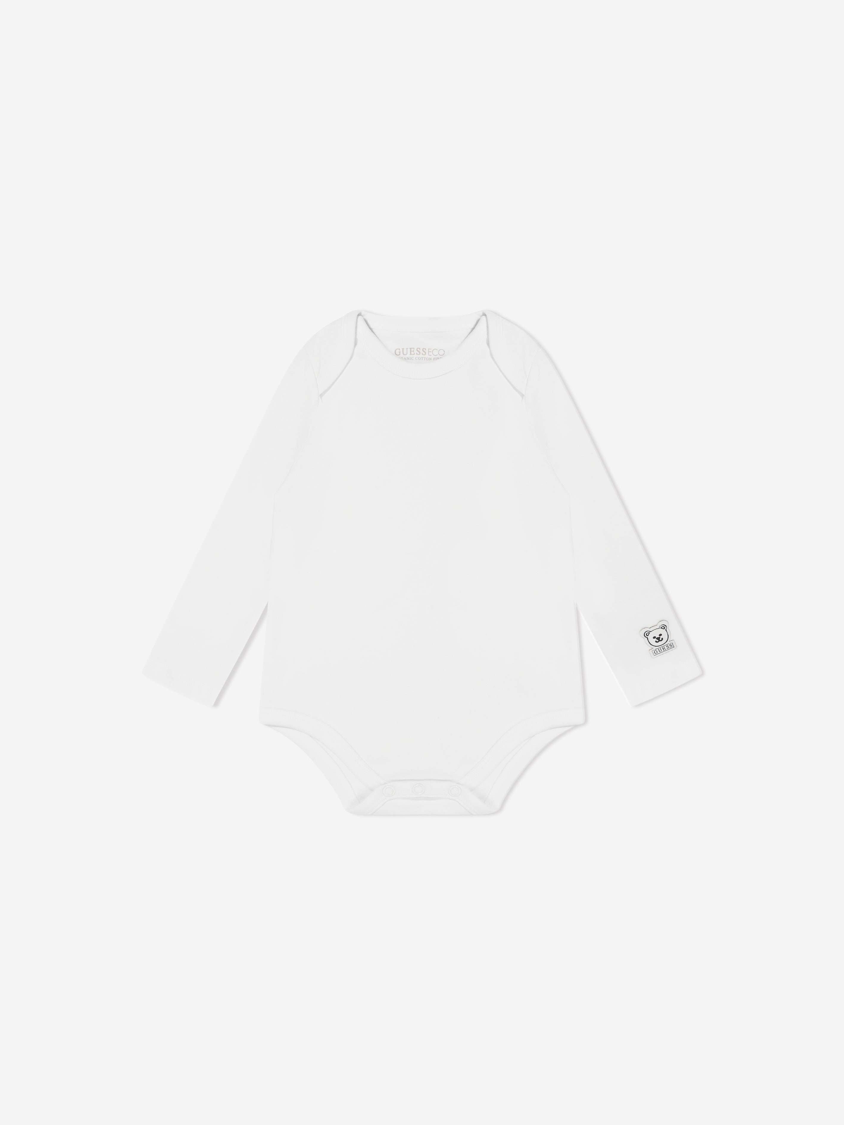 Guess Baby Boys Dungarees Set in White