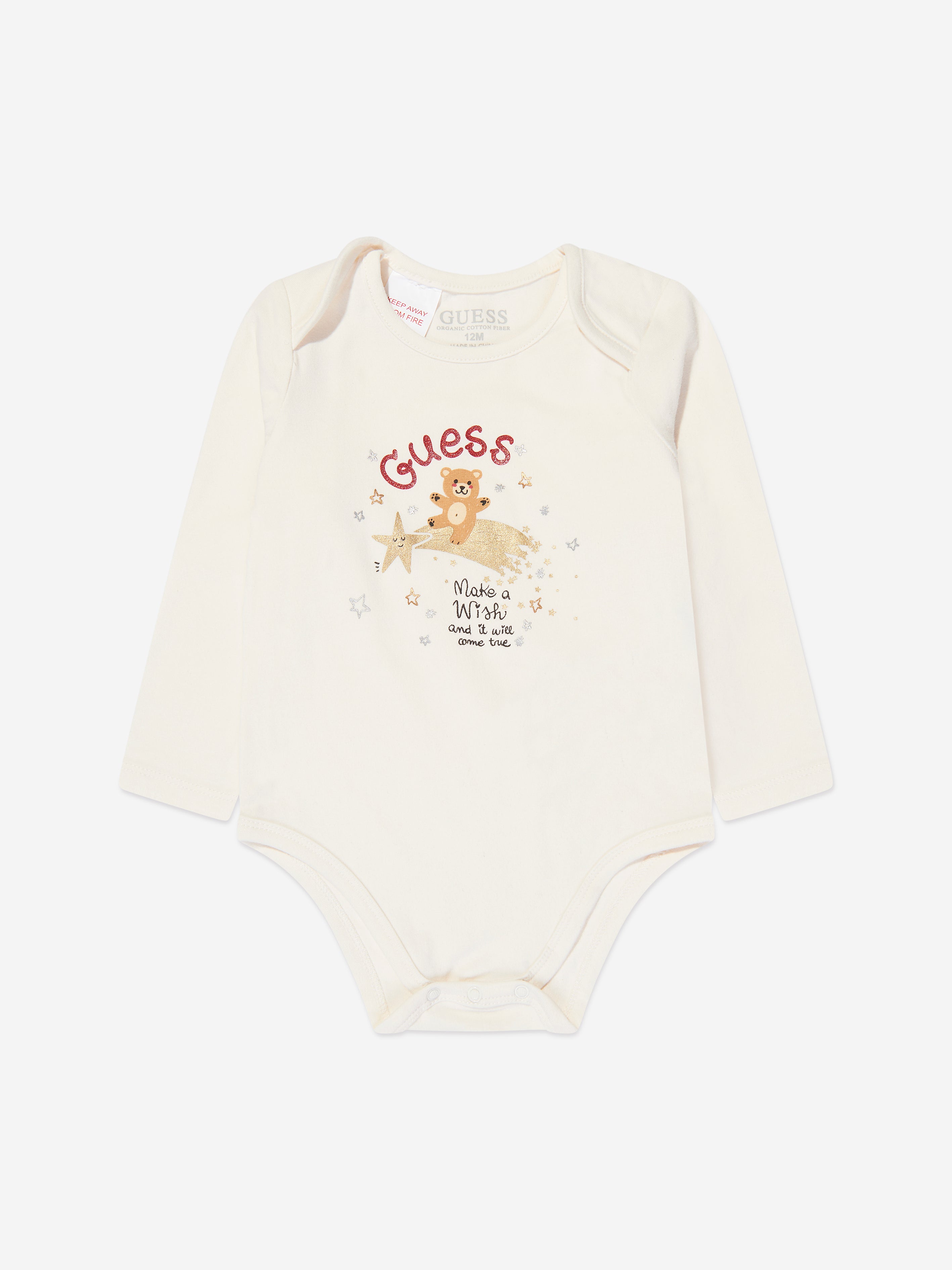 Guess Baby Girls 3 Piece Outfit Set in Red