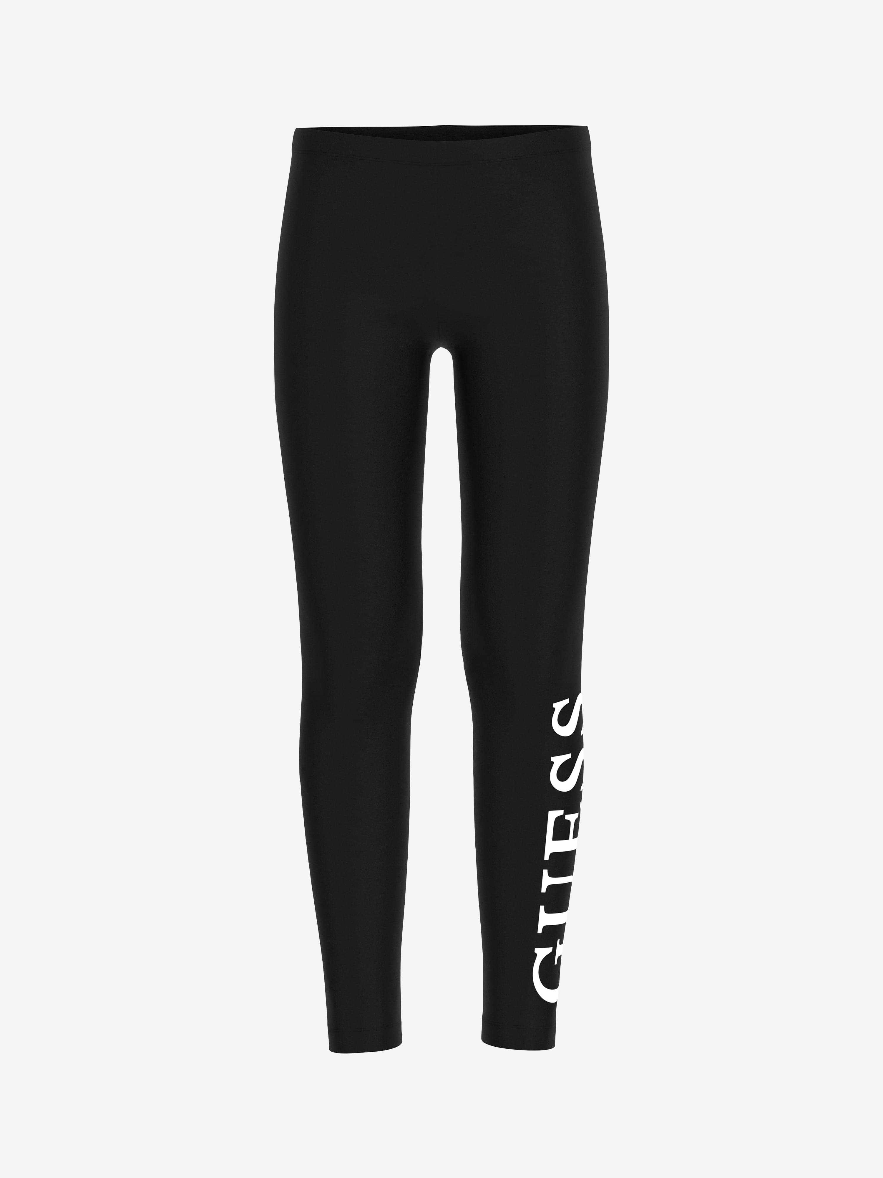 Guess Girls Logo Leggings in Black