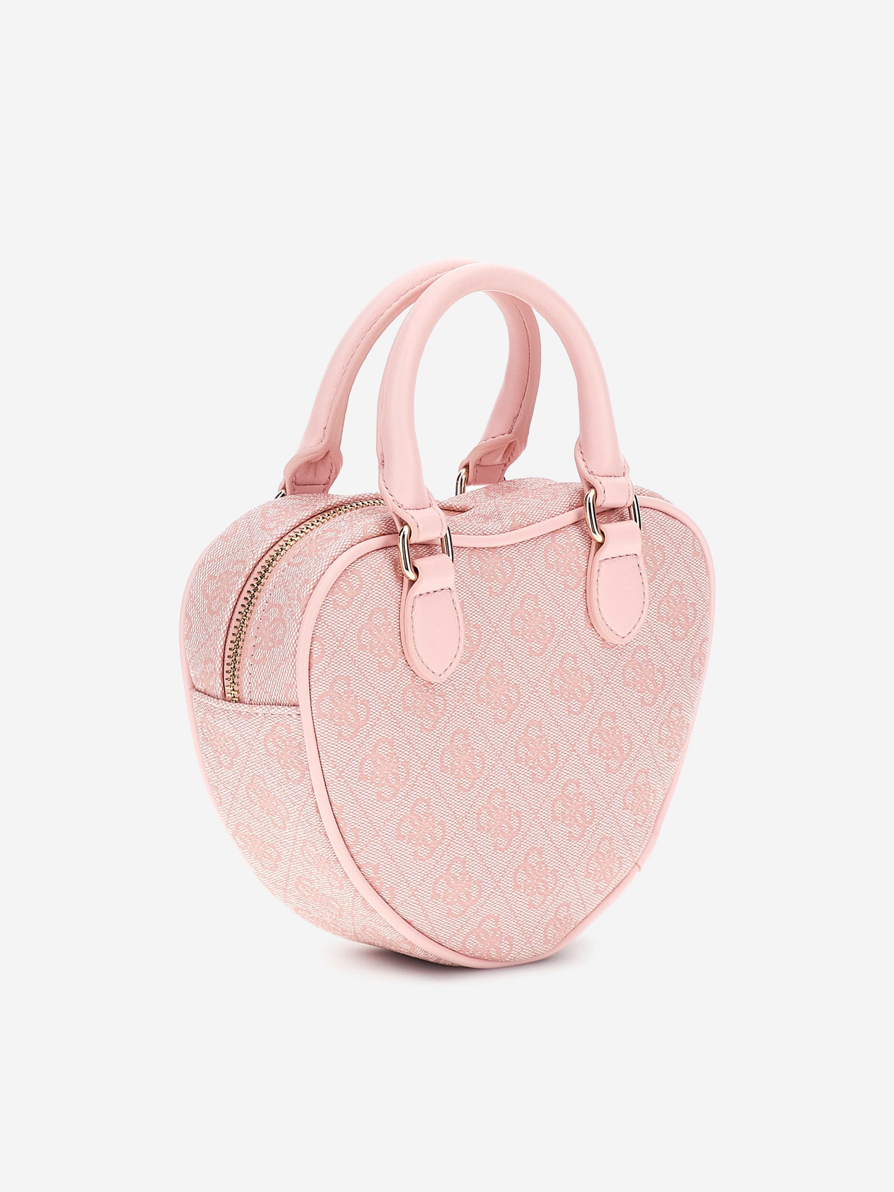 Guess Girls Heart Shoulder Bag in Pink (19cm)