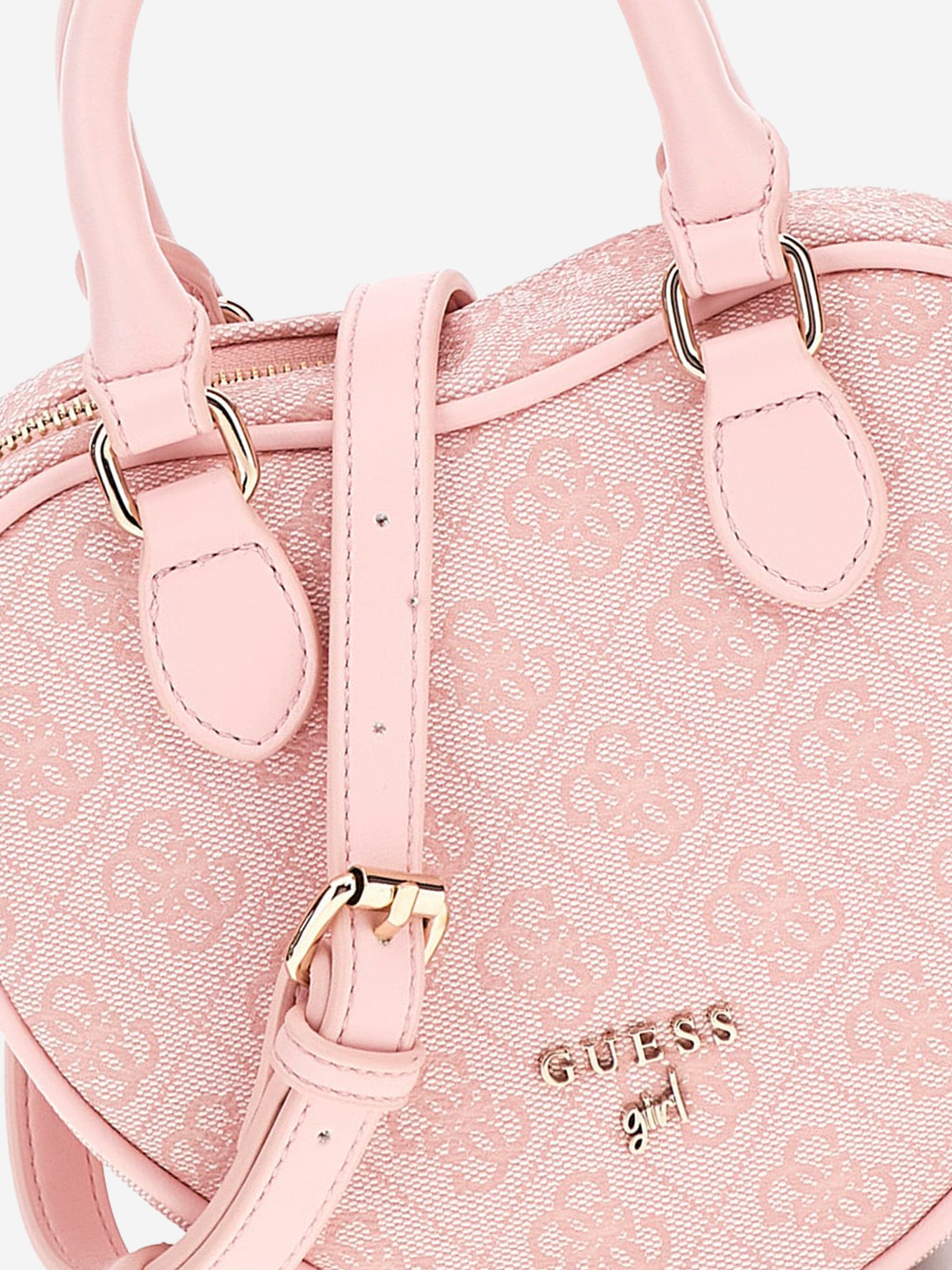 Guess Girls Heart Shoulder Bag in Pink (19cm)