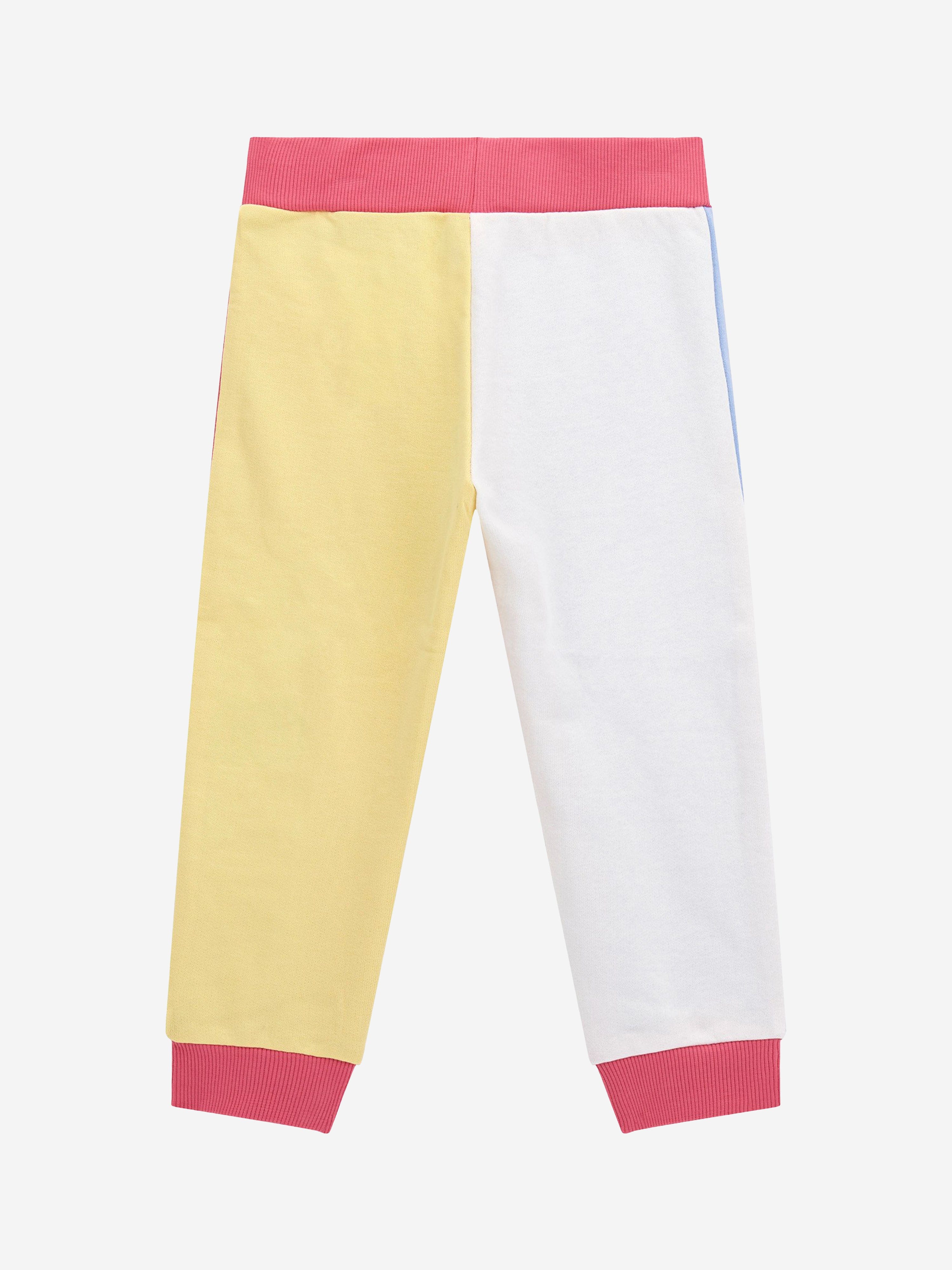 Guess Girls Colourblock Joggers in Multicolour