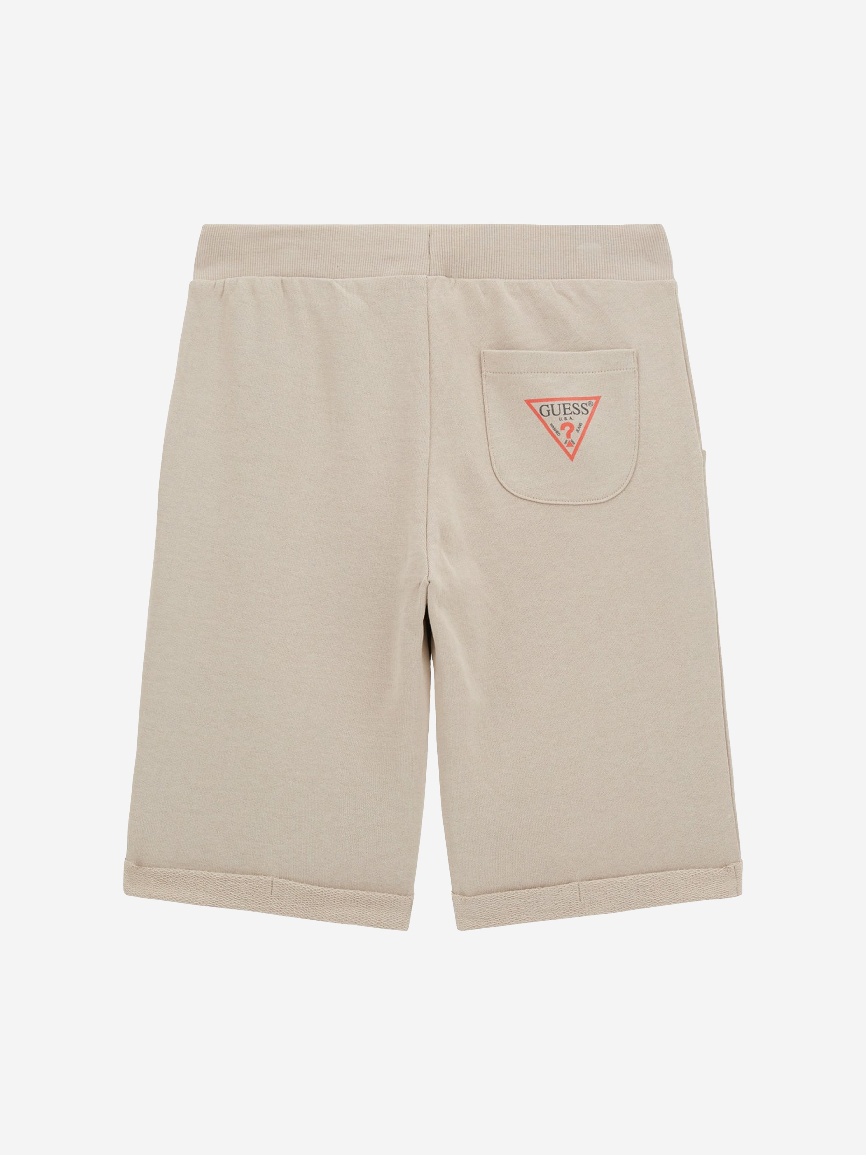 Guess Boys Active Shorts in Beige