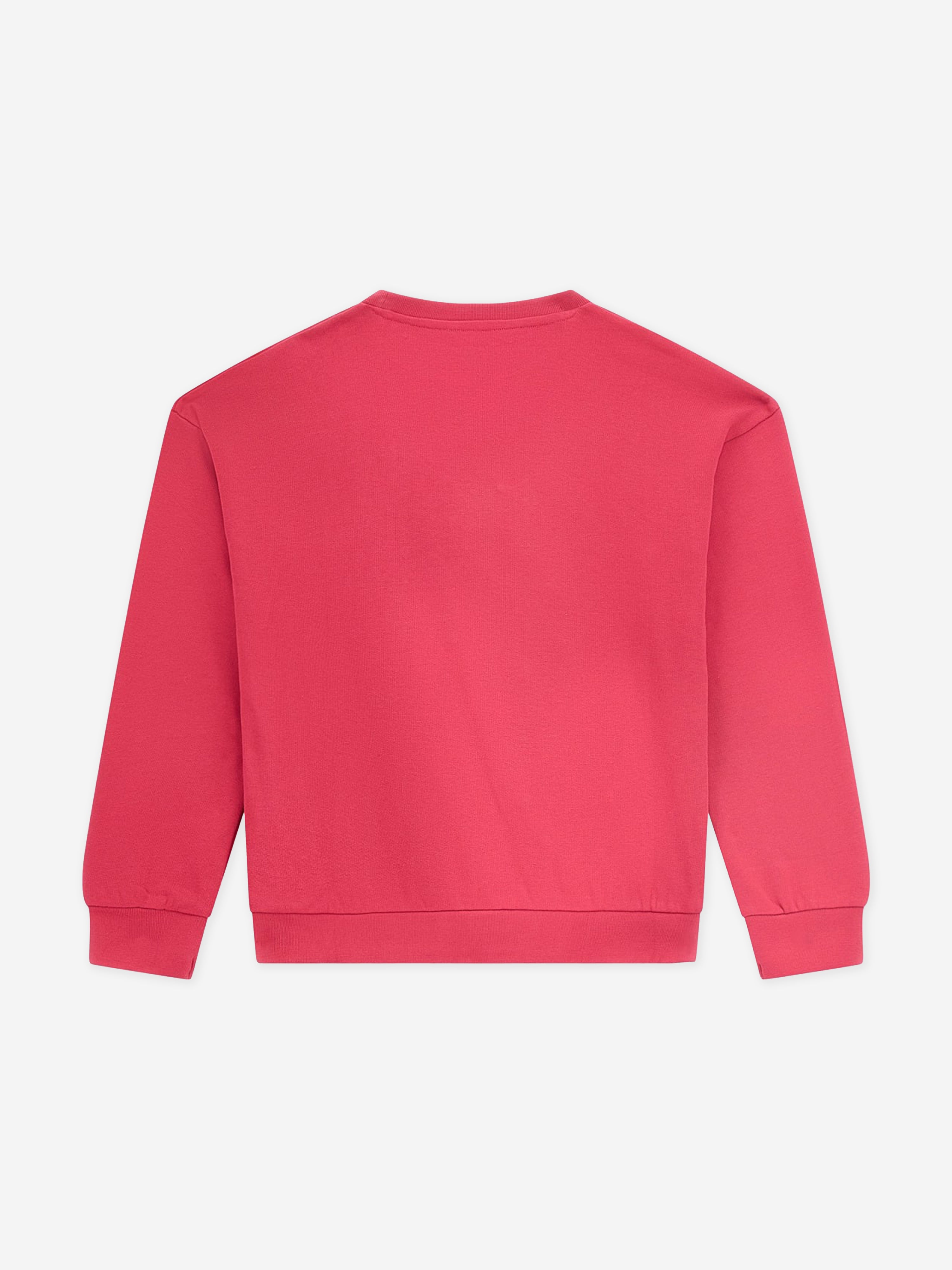 Guess Girls Logo Sweatshirt in Pink