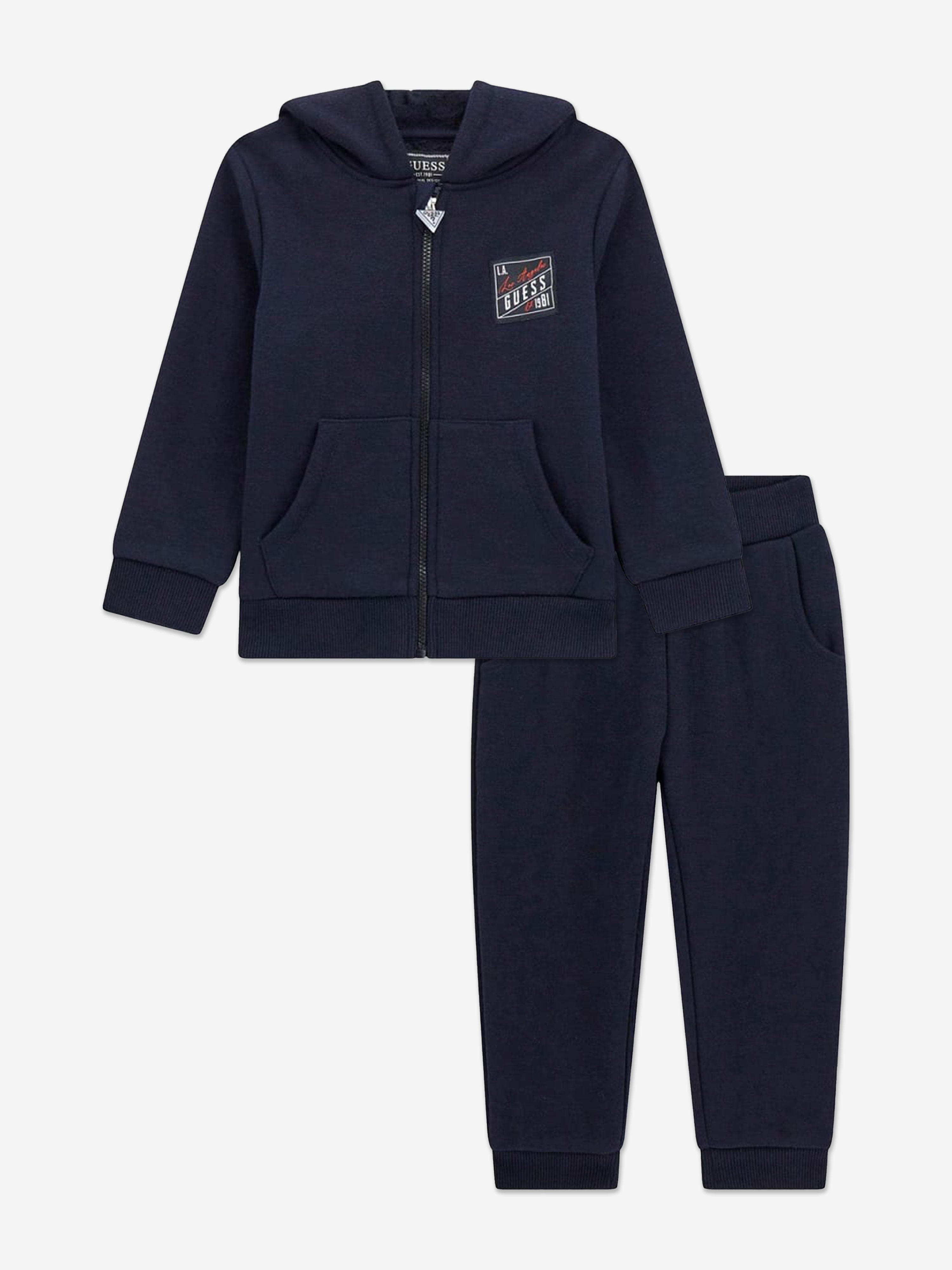 Boys Logo Tracksuit in Blue