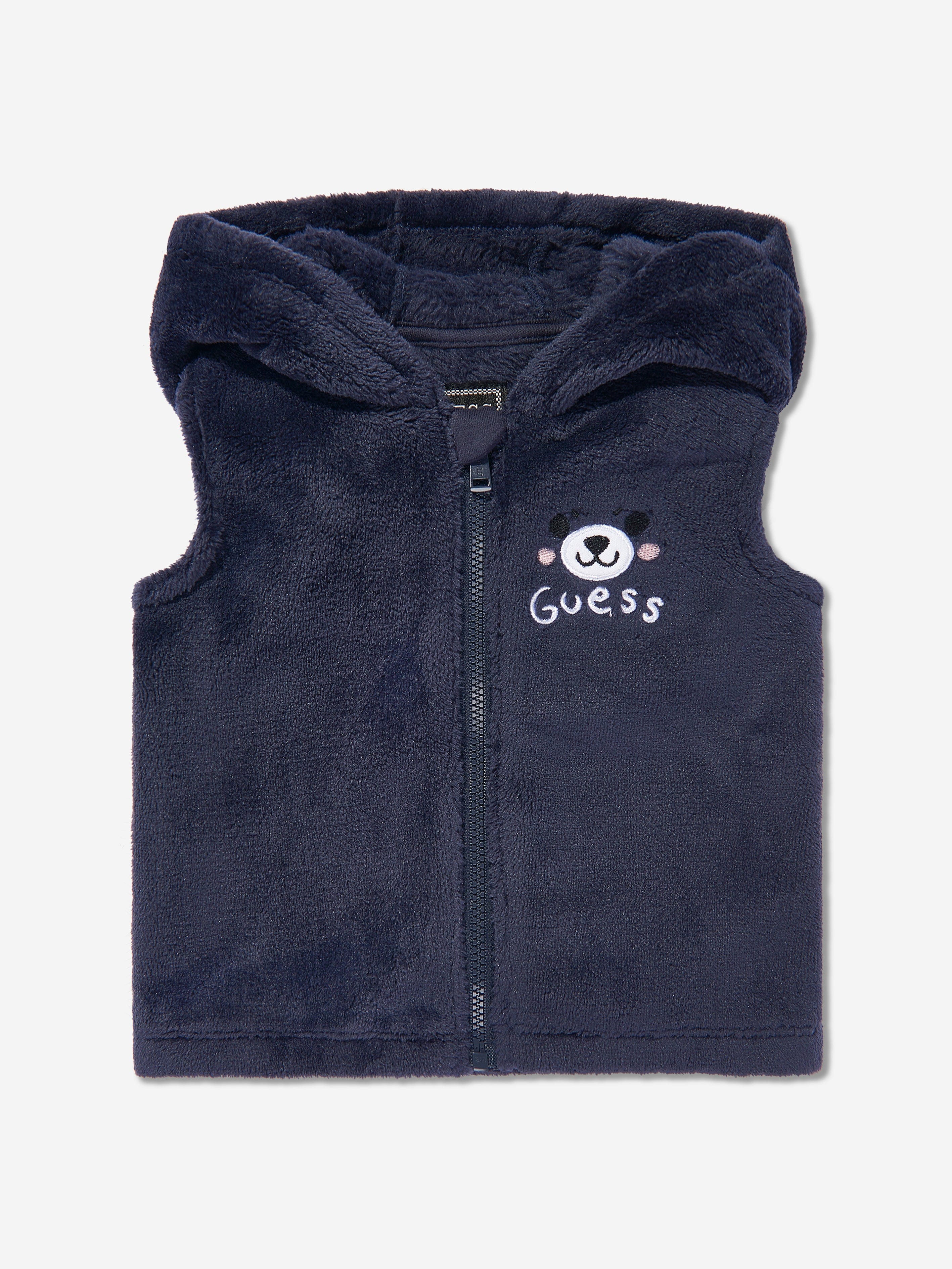 Guess Baby Boys 3 Piece Bodysuit Set in Navy