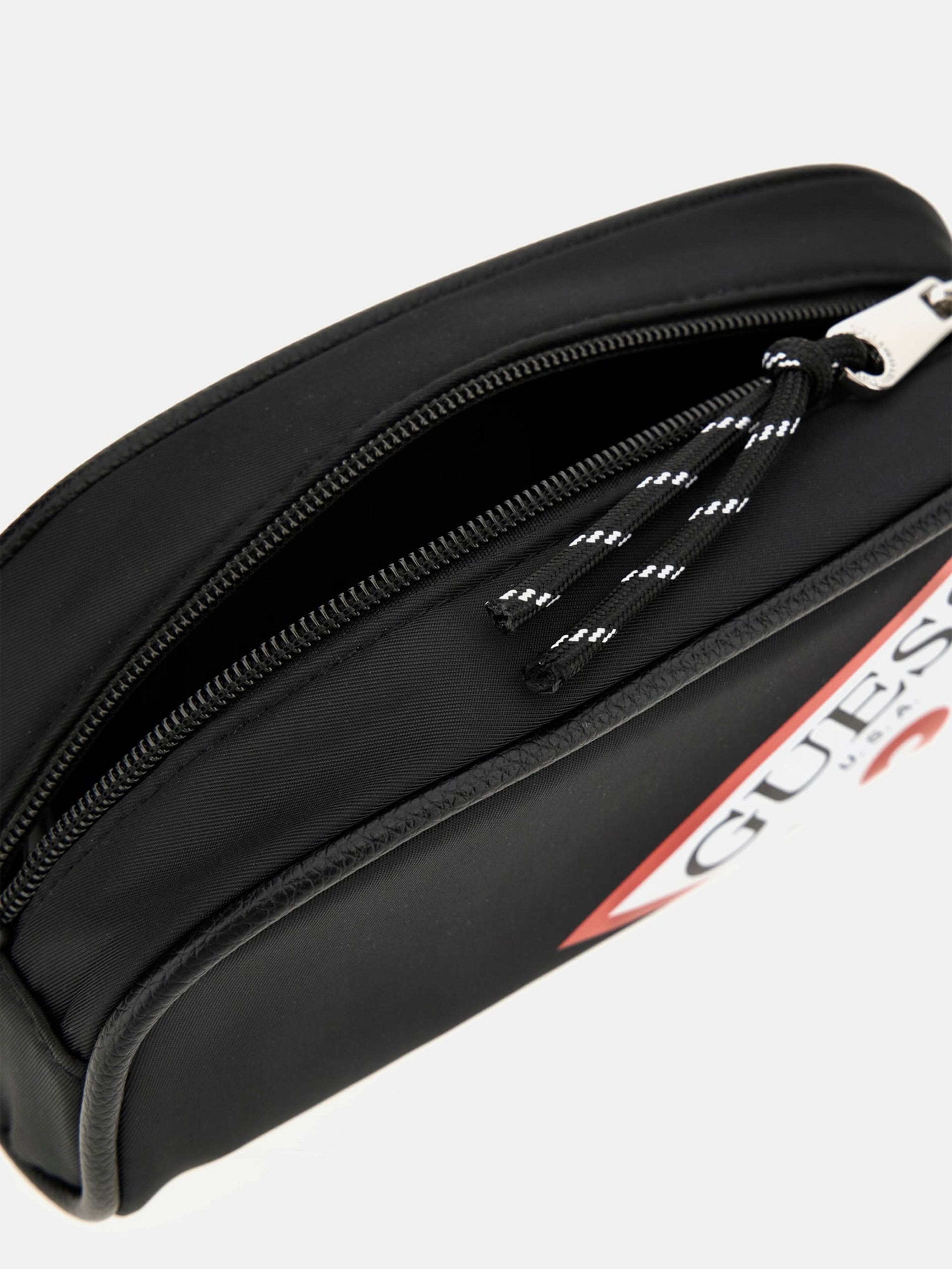 Guess Kids Logo Pencil Case in Black (19cm)