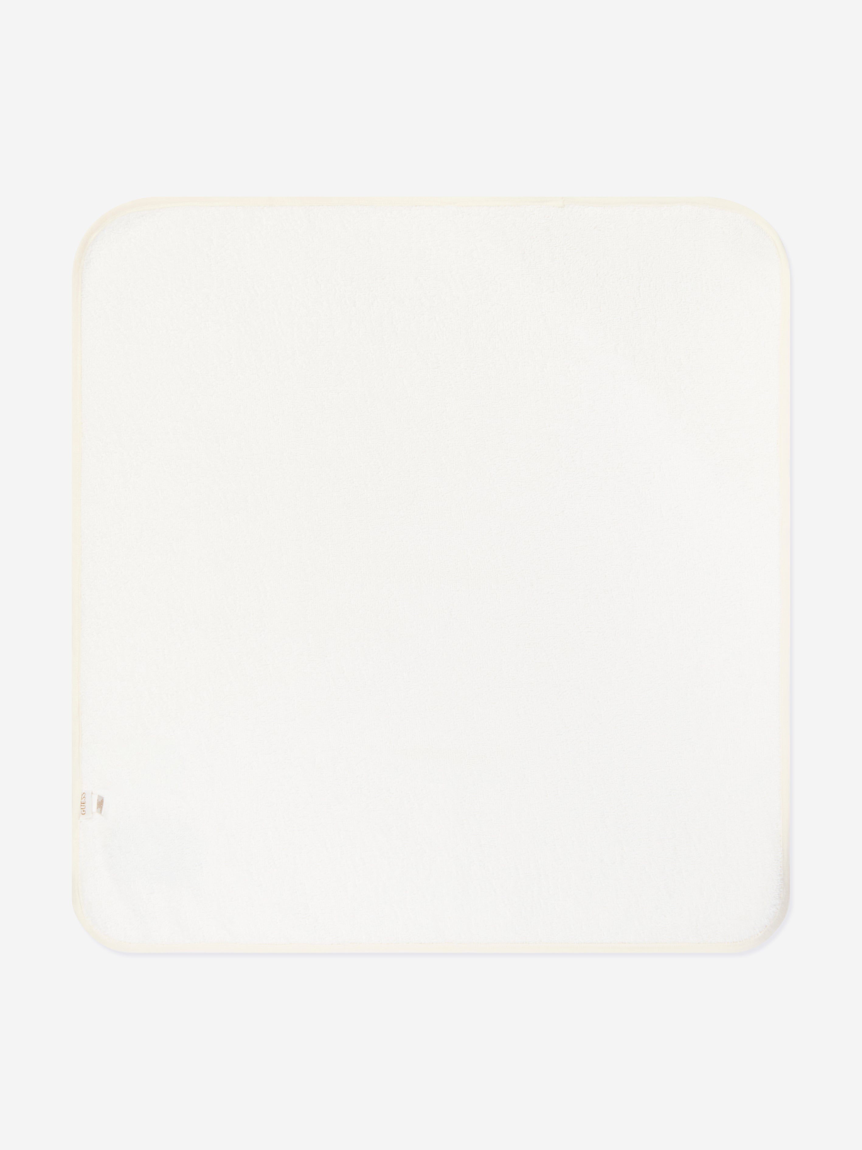 Guess Baby Bear Hooded Towel in Ivory (70cm)