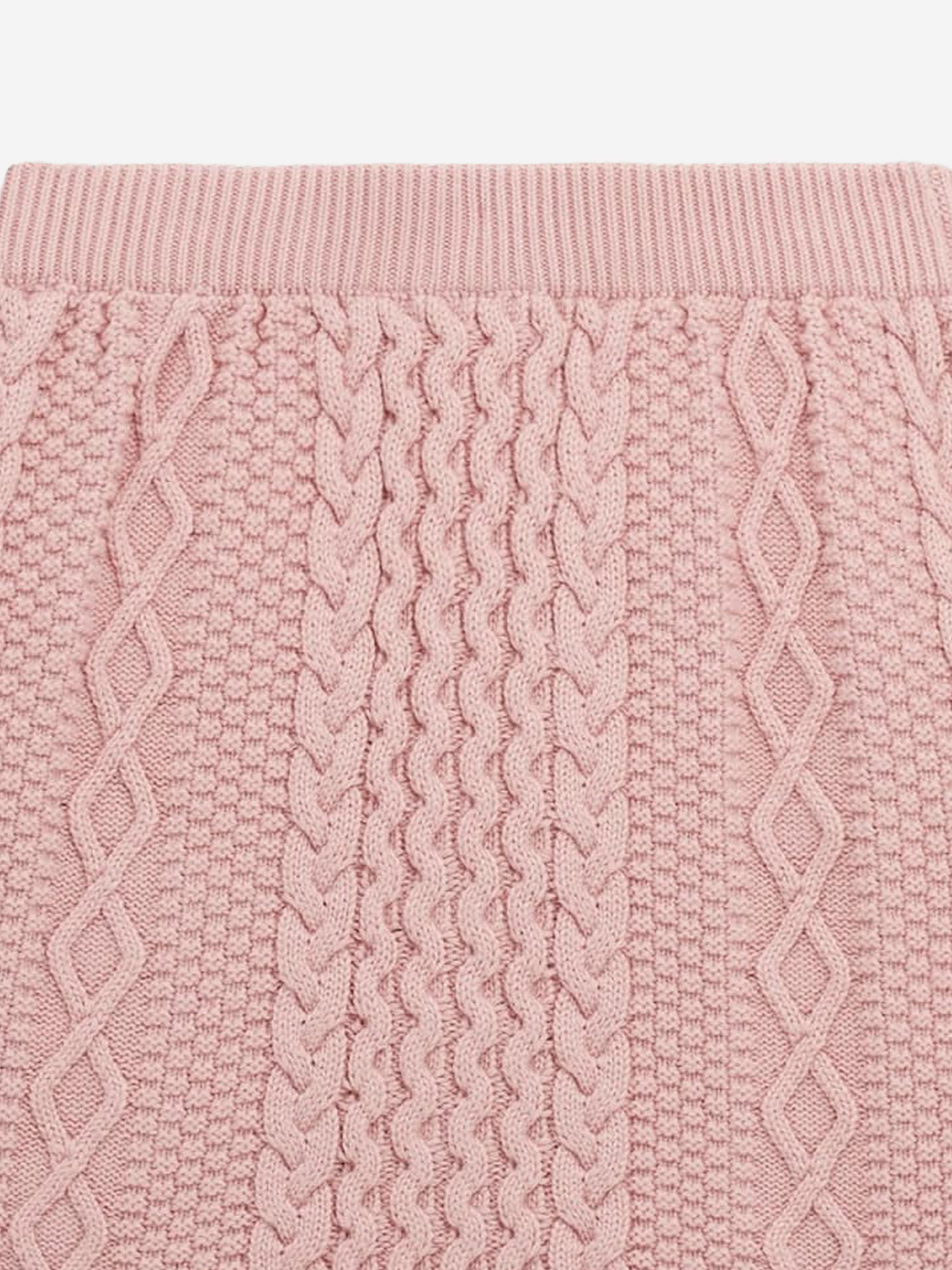 Guess Girls Knitted Skirt in Pink