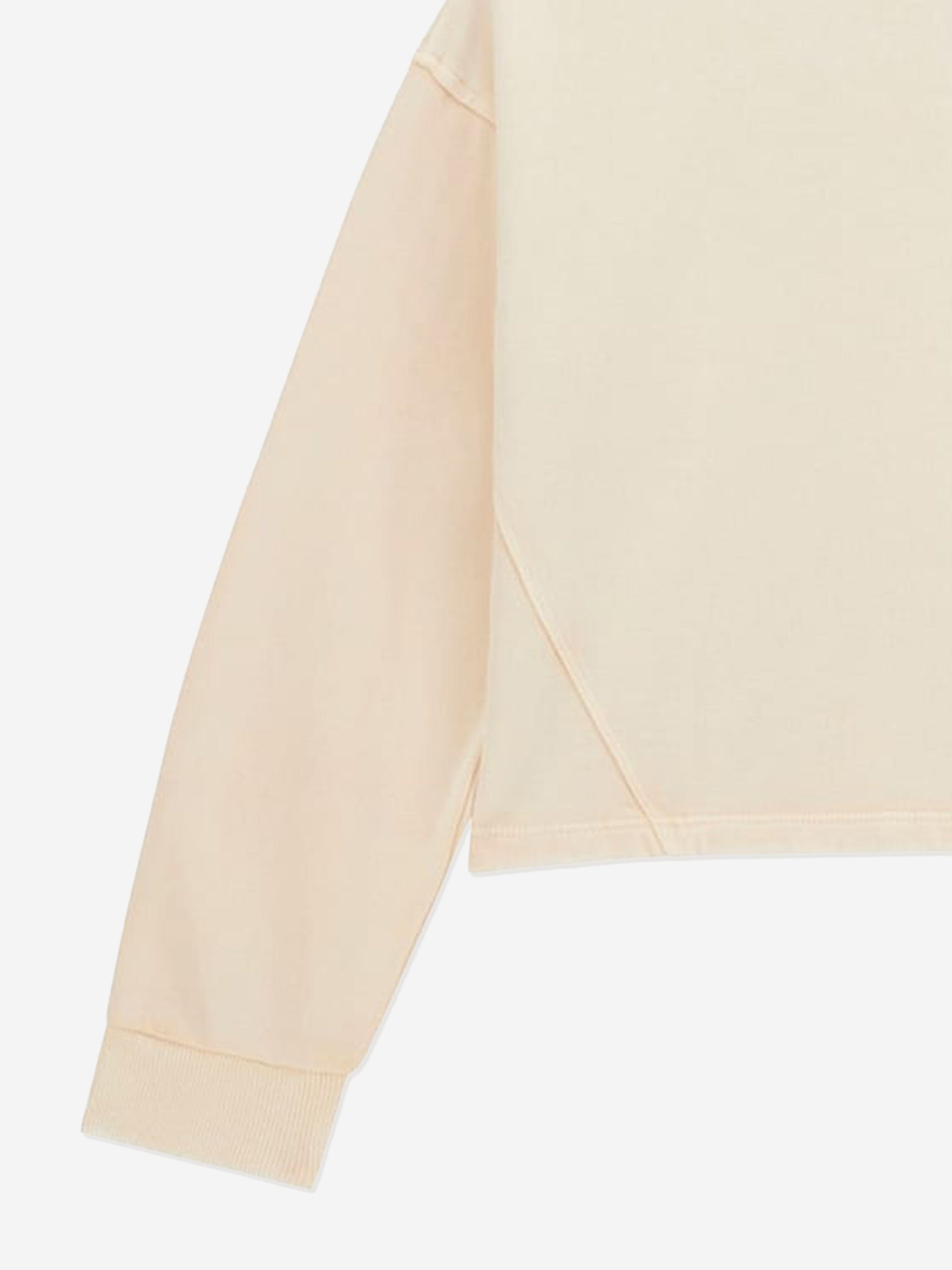 Guess Girls Oversized Logo Sweatshirt in Ivory