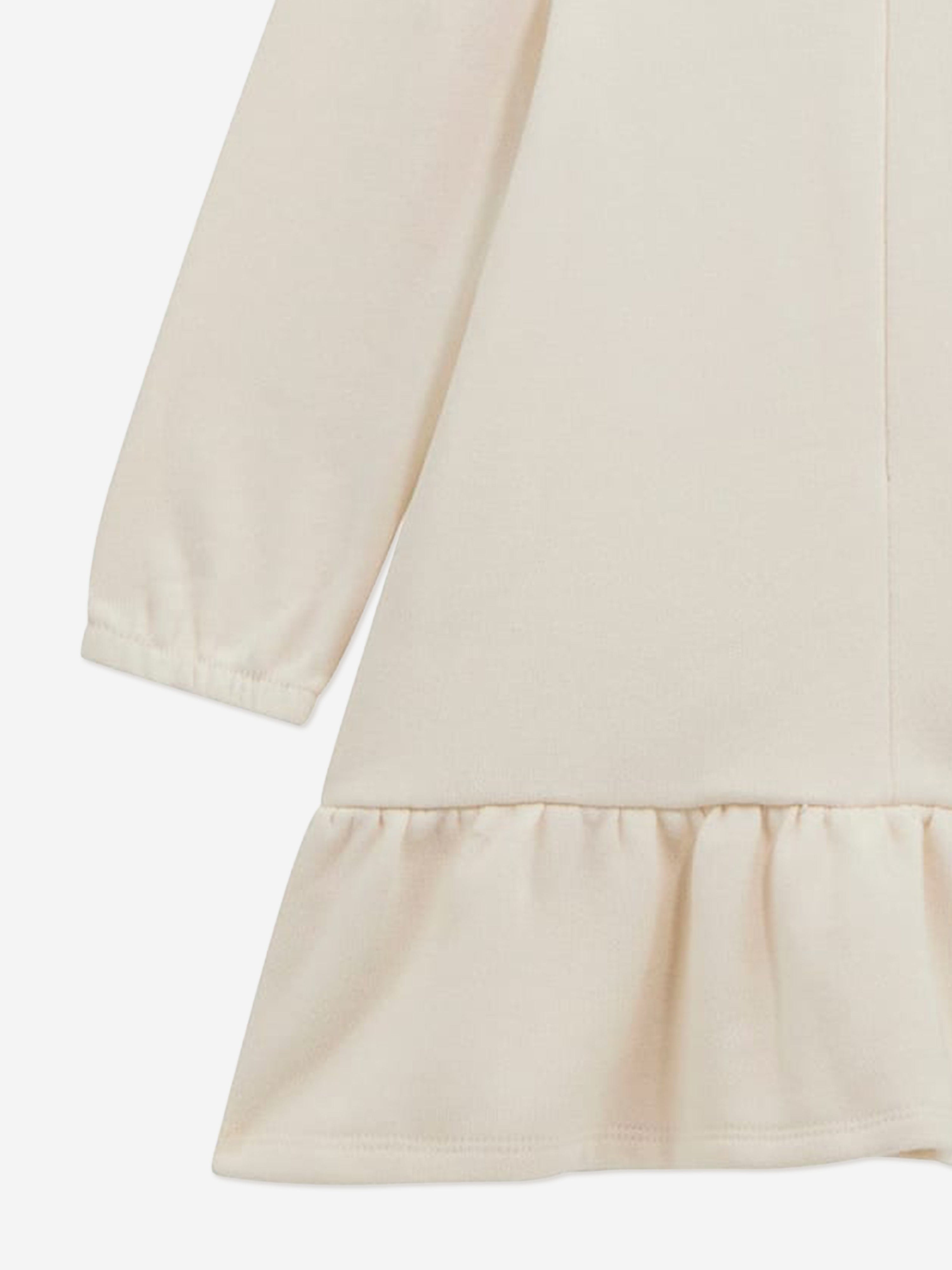 Guess Girls Bag Print Sweater Dress in Ivory