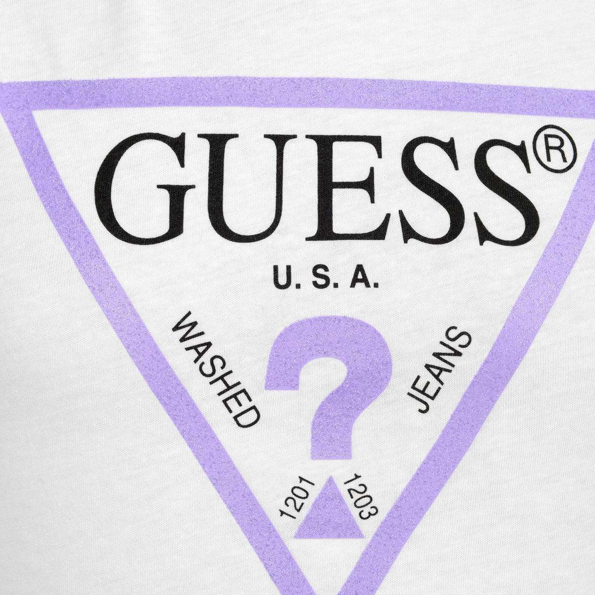 Guess Girls T-Shirt - Cotton Branded T-Shirt