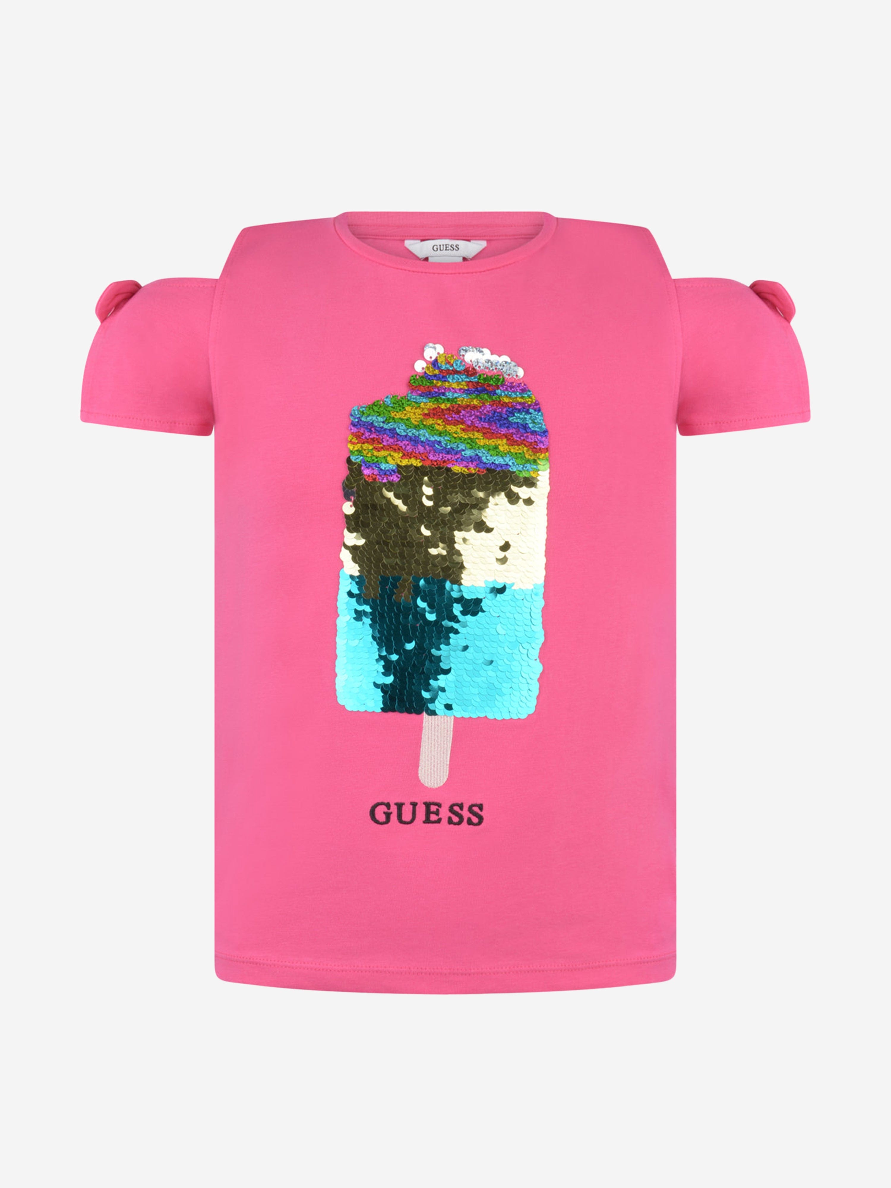 Guess Girls Sequin Lolly Top