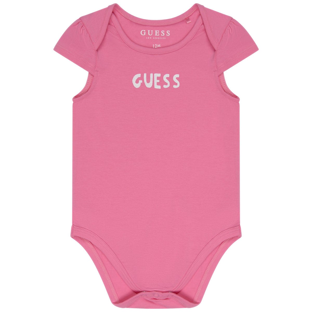 Guess Baby Girls Set - Cotton Romper Set (2 Piece)