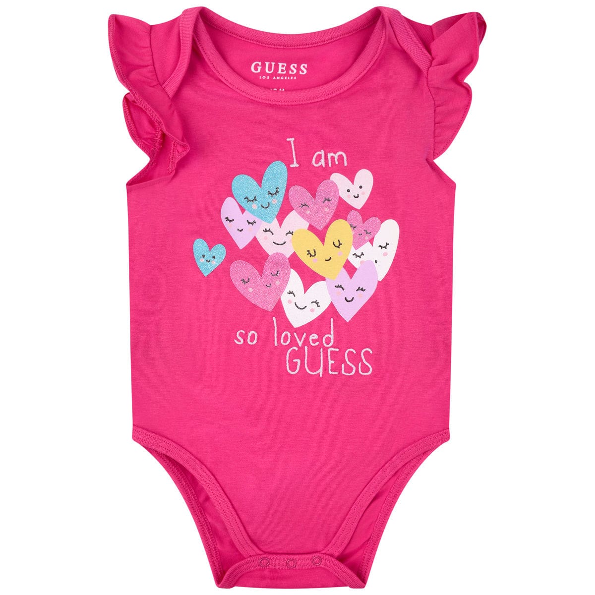 Guess Baby Girls Bodysuits Set (3 Piece)