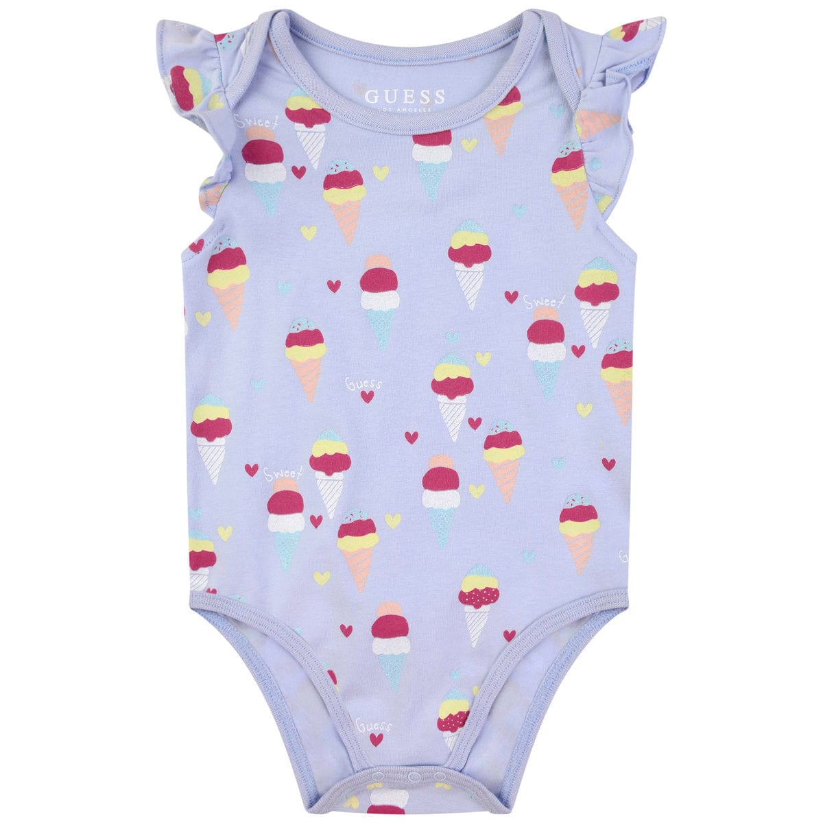 Guess Baby Girls Bodysuits Set (3 Piece)