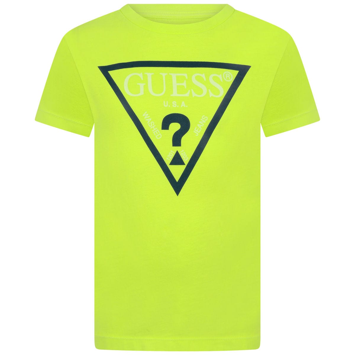 Guess Kids T-Shirt - Neon Cotton T-Shirt