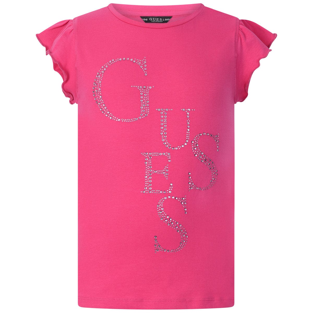 Guess Girls Top - Raspberry Cotton Top