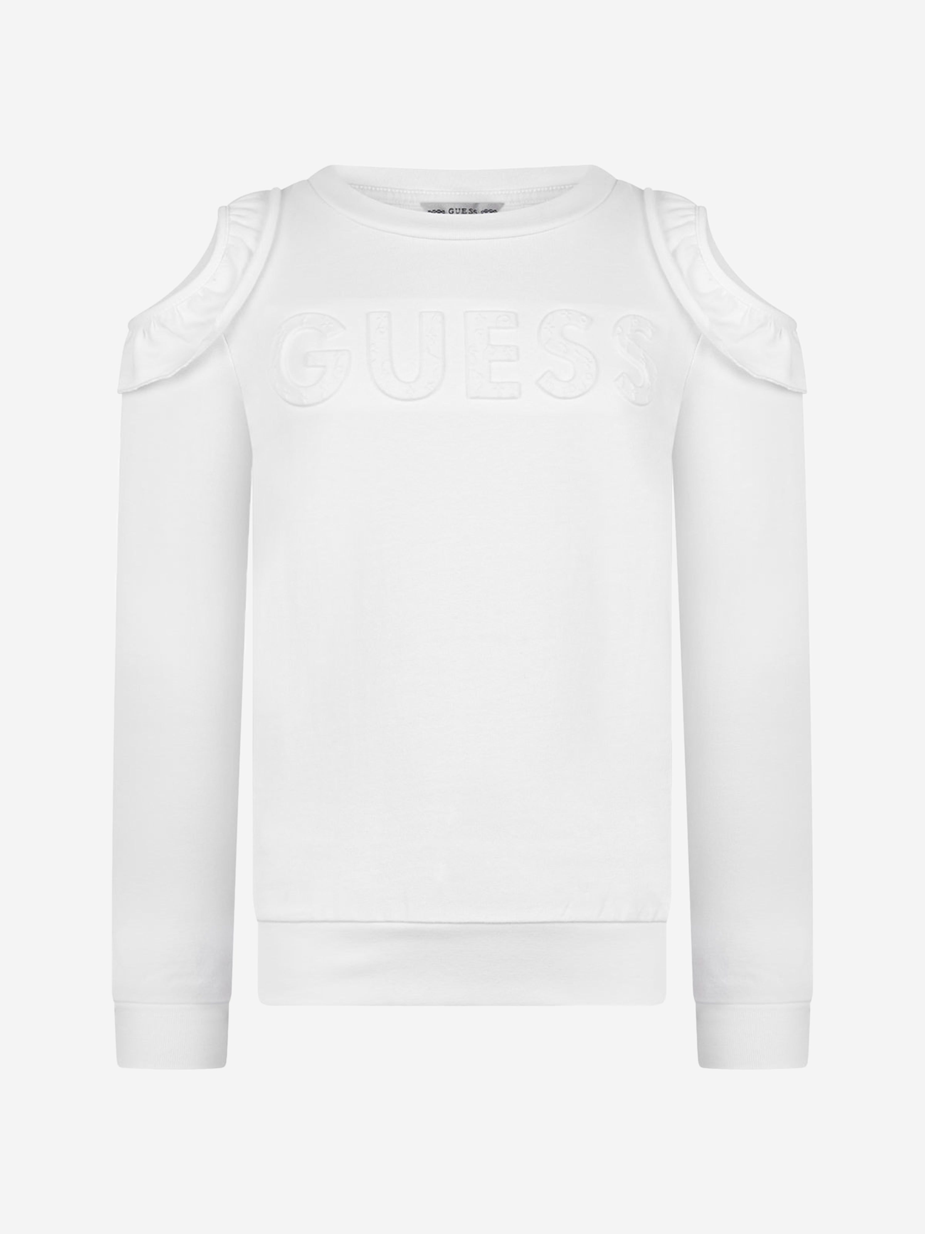 Guess Girls Sweatshirt - Cut-Out Shoulder Sweatshirt