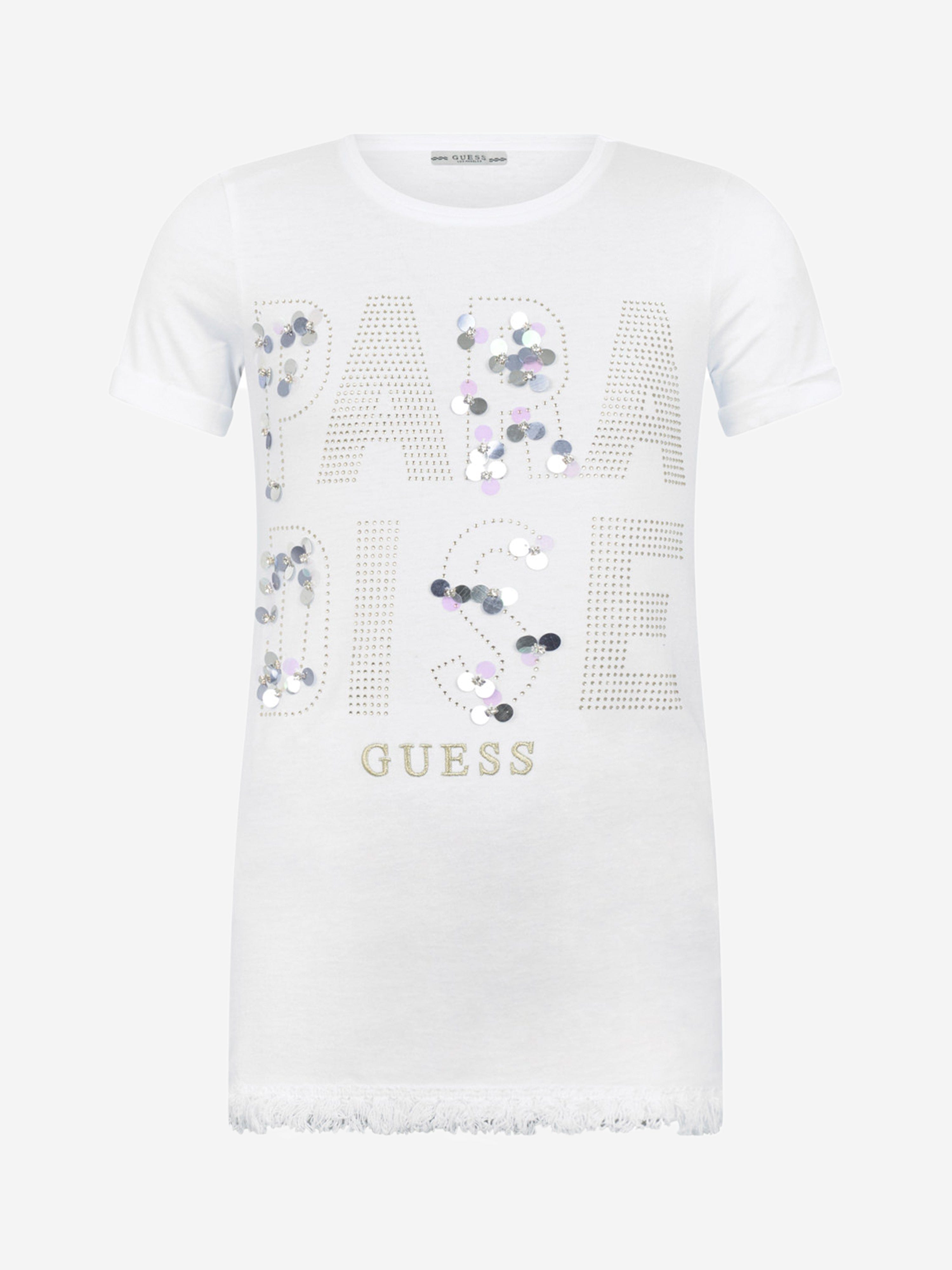 Guess Girls T-Shirt - Cotton Paradise T-Shirt