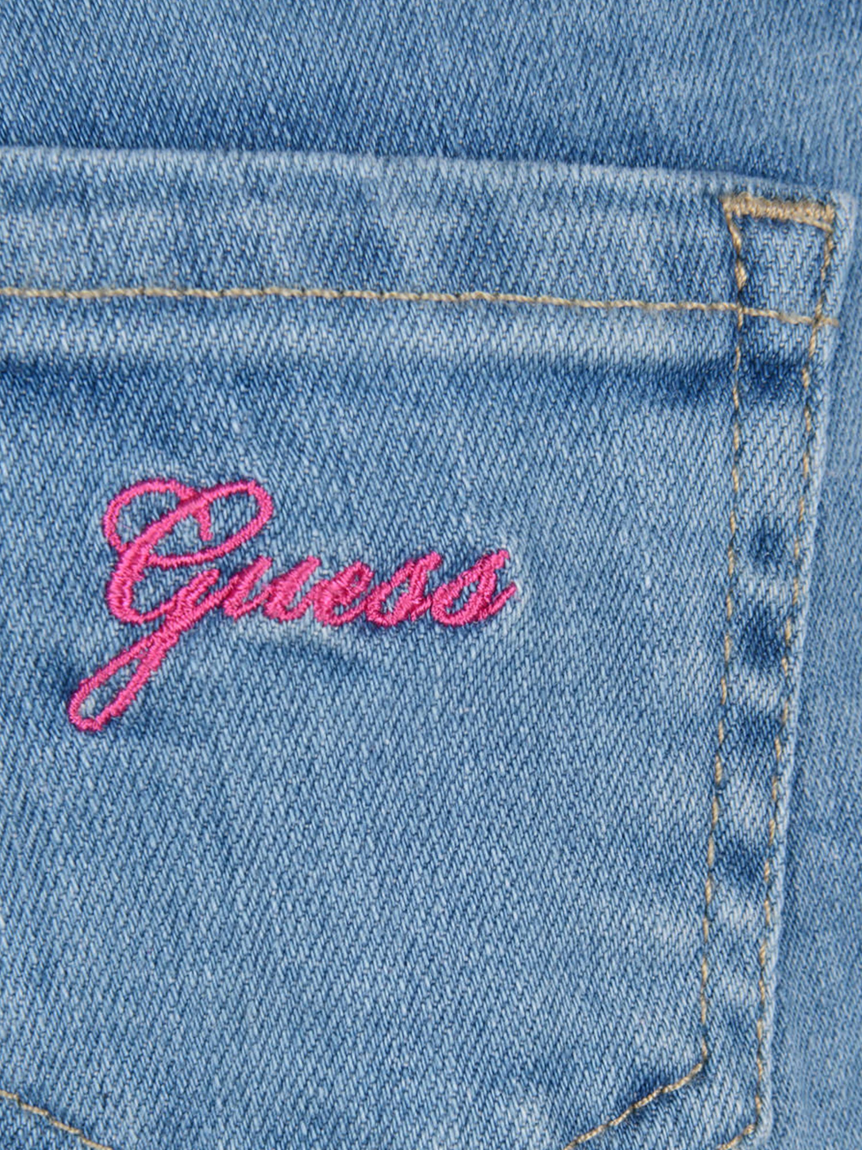 Guess Girls Short - Denim Sequin Shorts