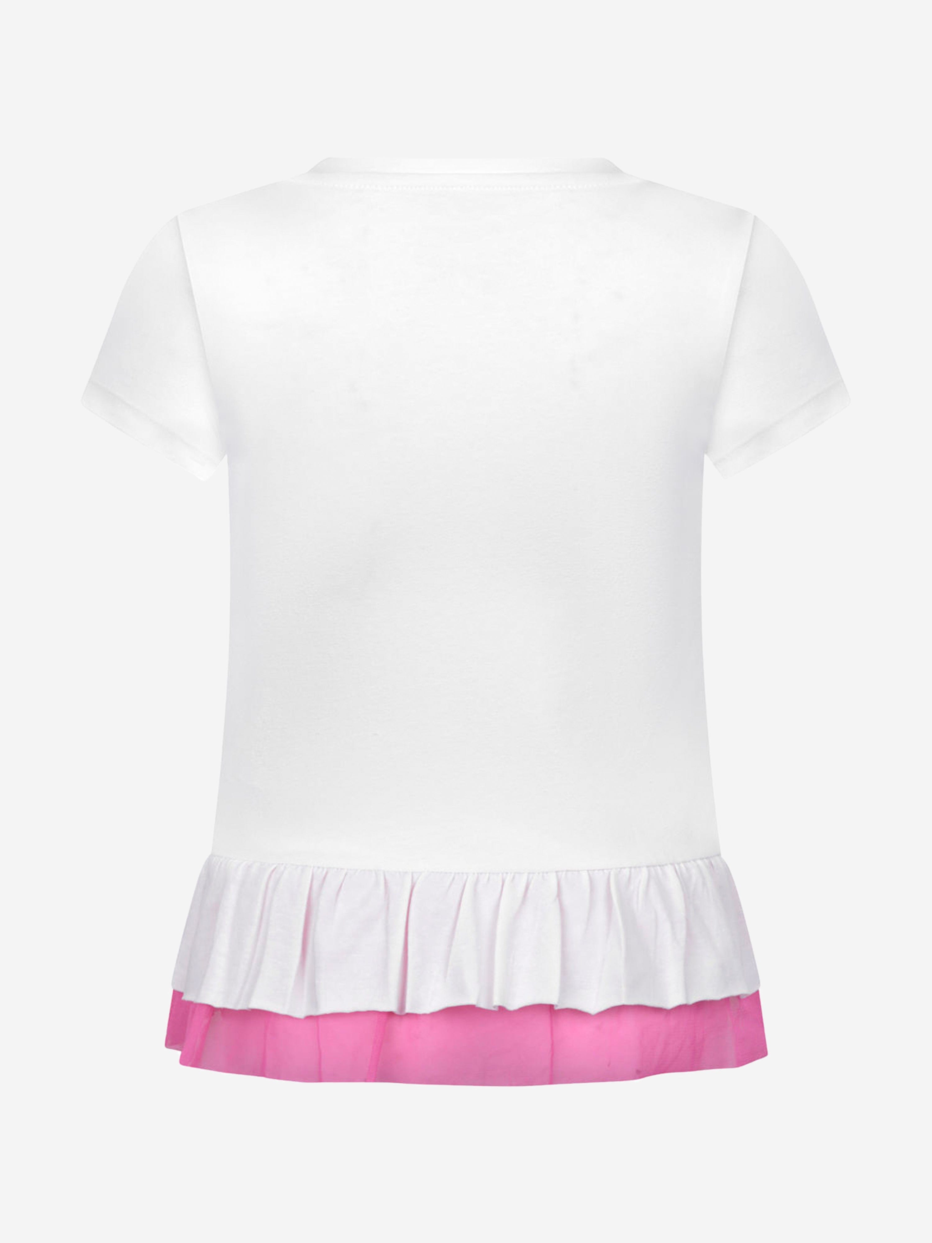 Guess Girls Top - & Pink Jersey Top