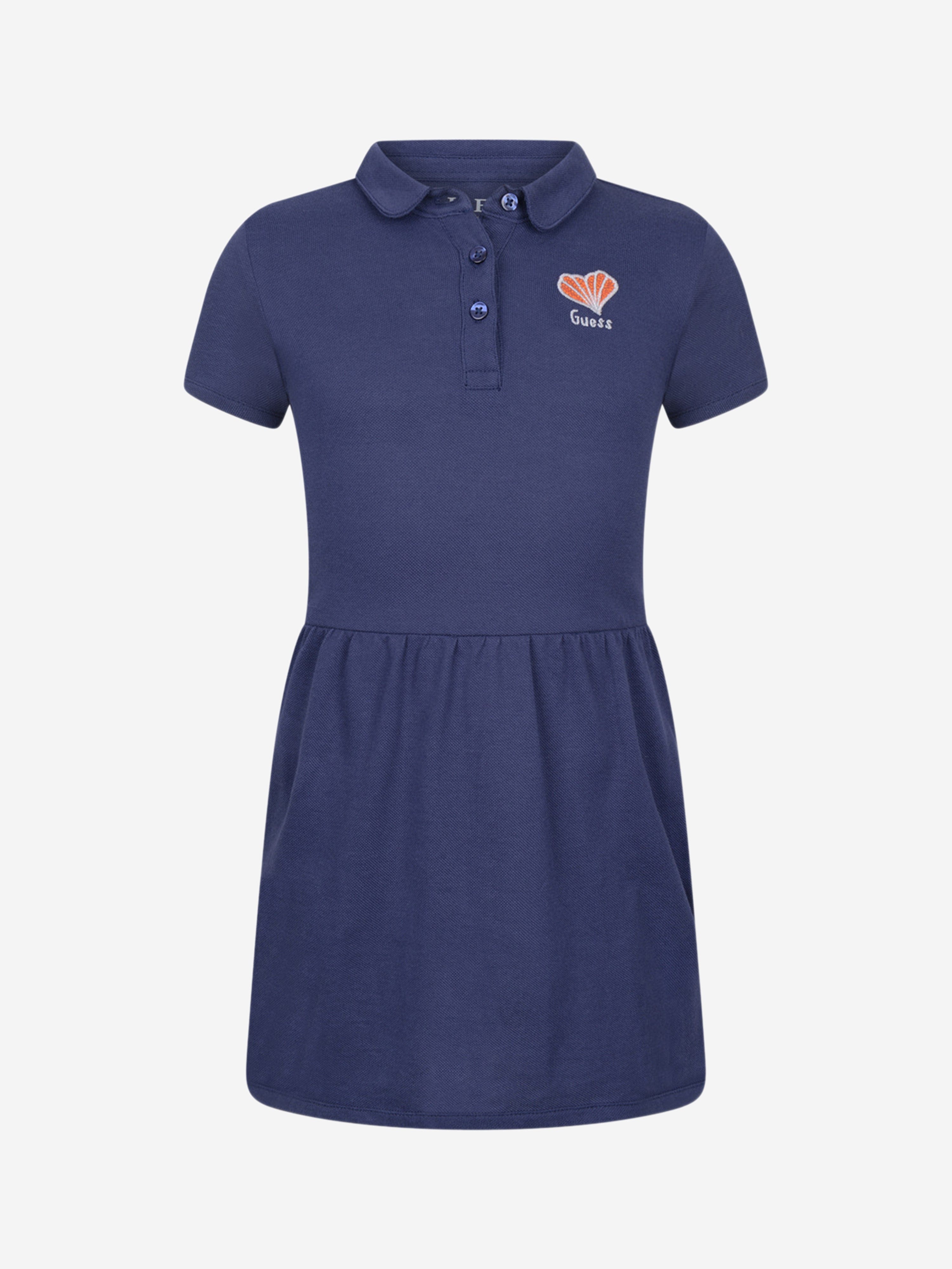 Guess Girls Dress - Cotton Pique Polo Dress