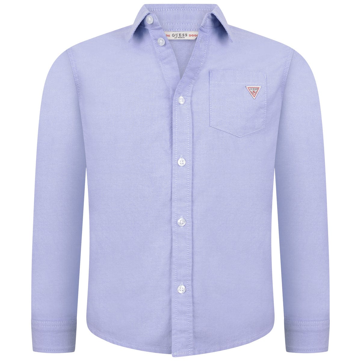 Guess Boys Shirt - Cotton Oxford Shirt