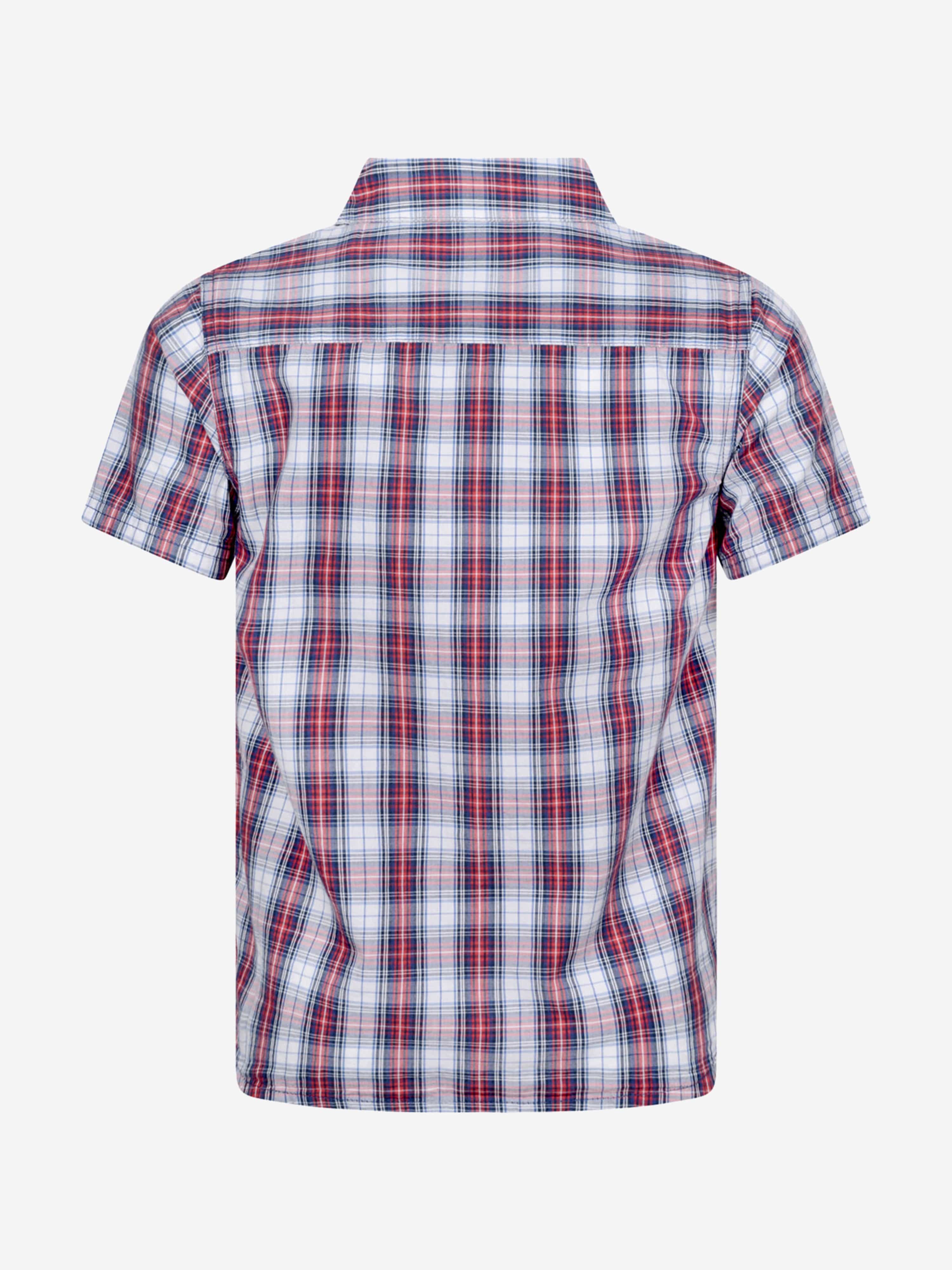 Guess Boys Shirt - Red Cotton Shirt