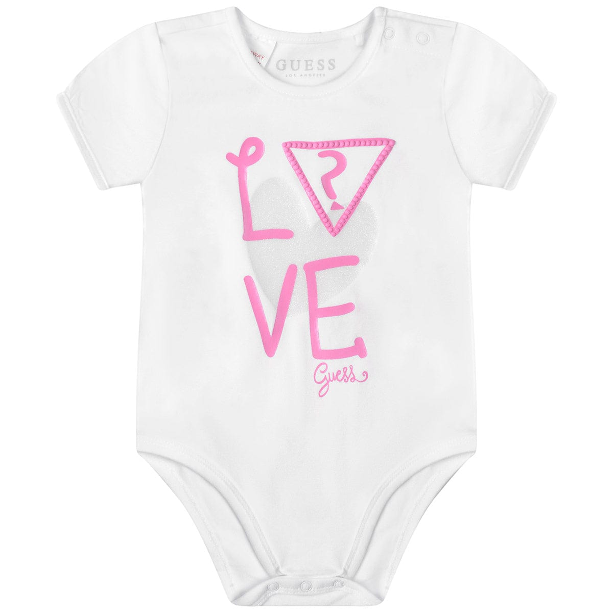 Guess Baby Girls Bodysuit - Cotton Jersey Bodysuit Set