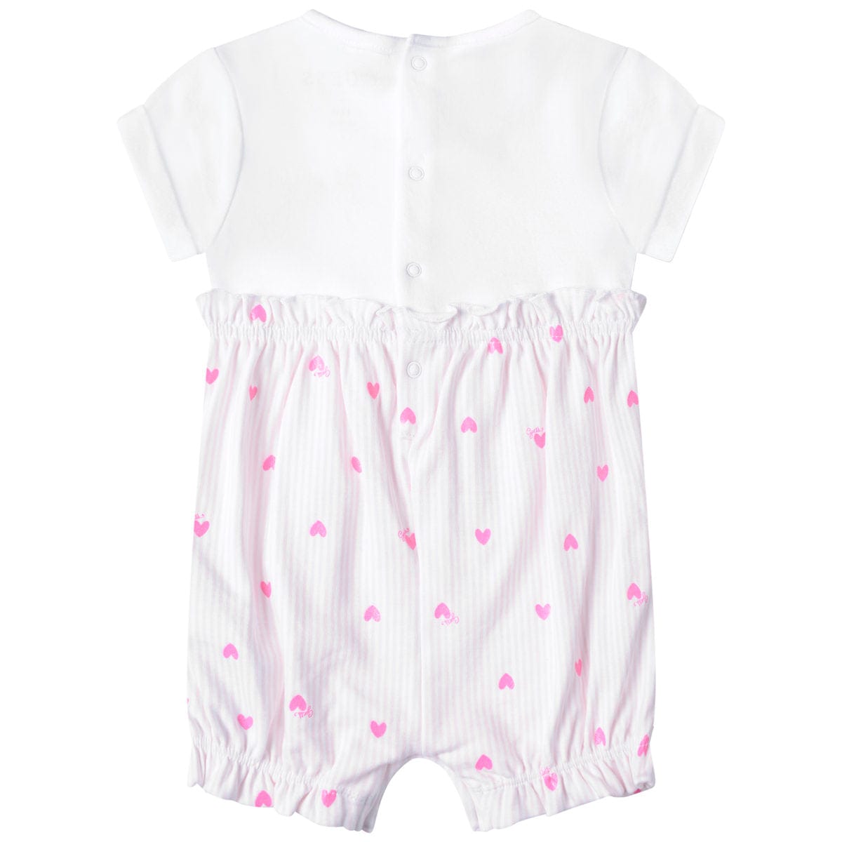 Guess Baby Girls Shortie - White & Cotton Shortie