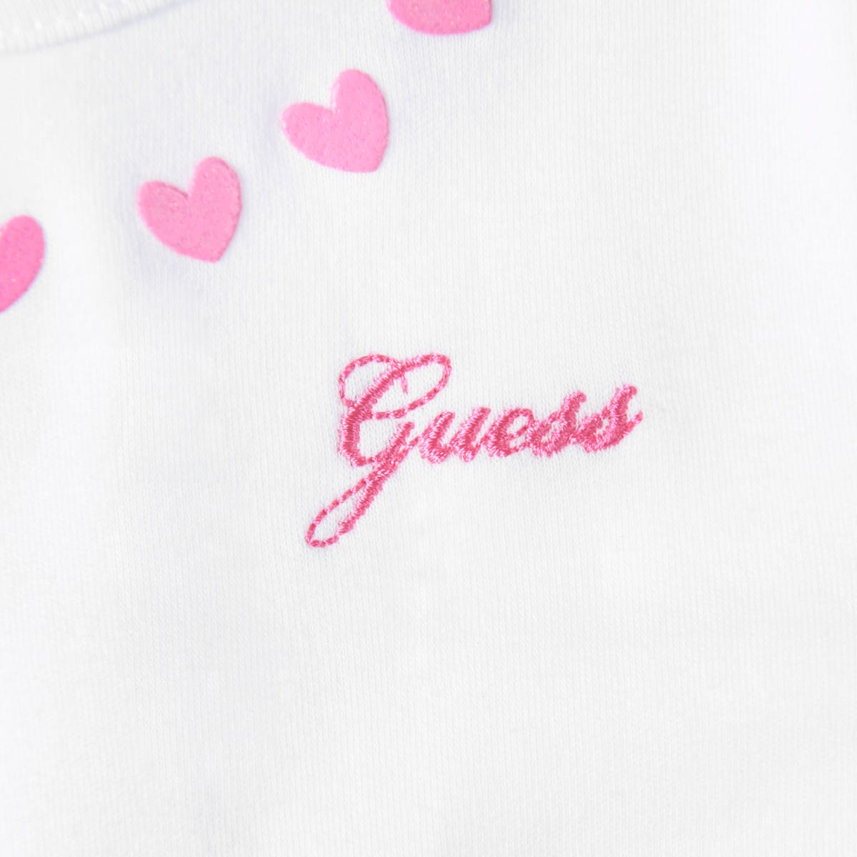 Guess Baby Girls Shortie - White & Cotton Shortie