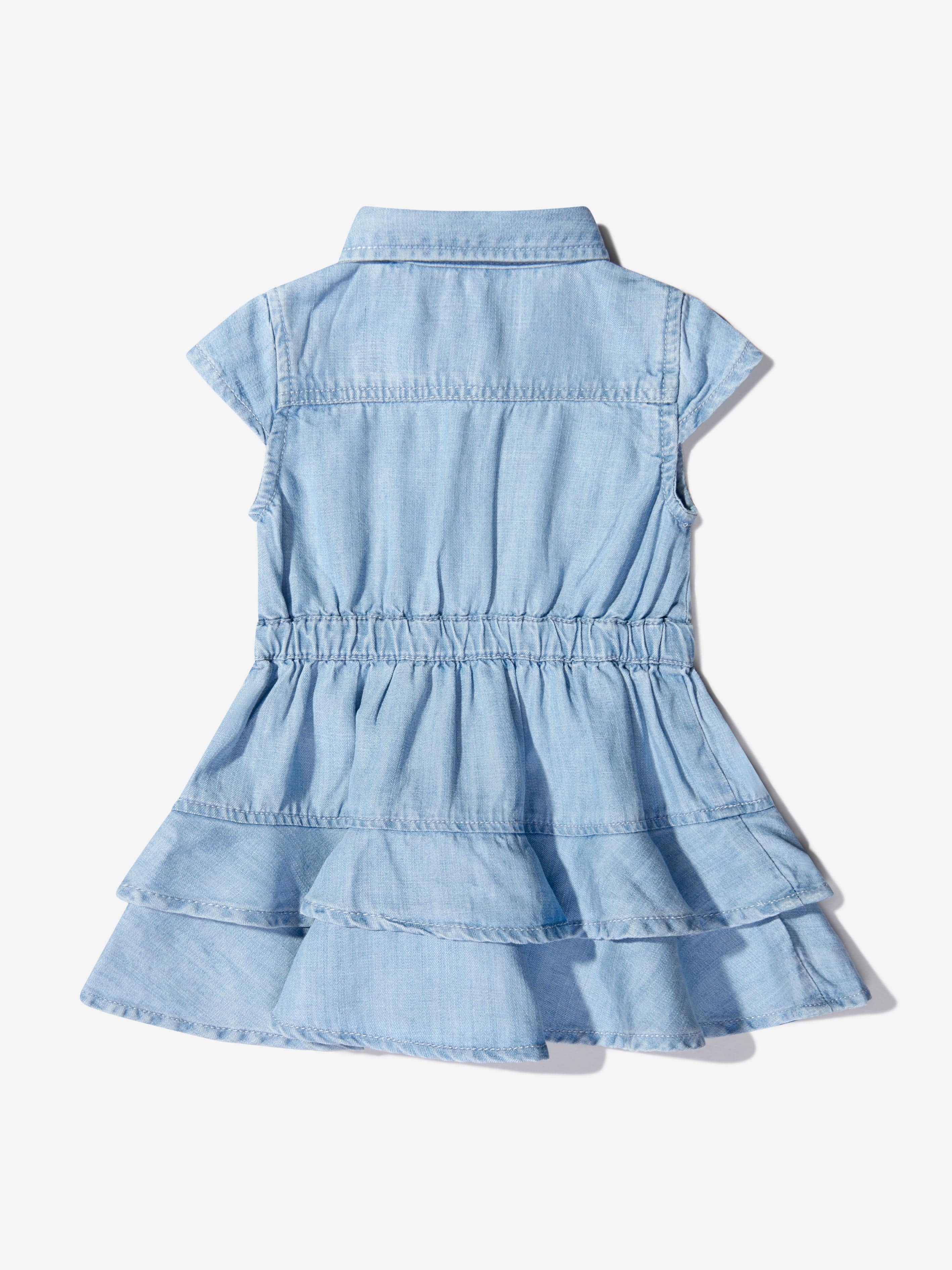 Guess Baby Girls Lyocell Dress And Knickers Set