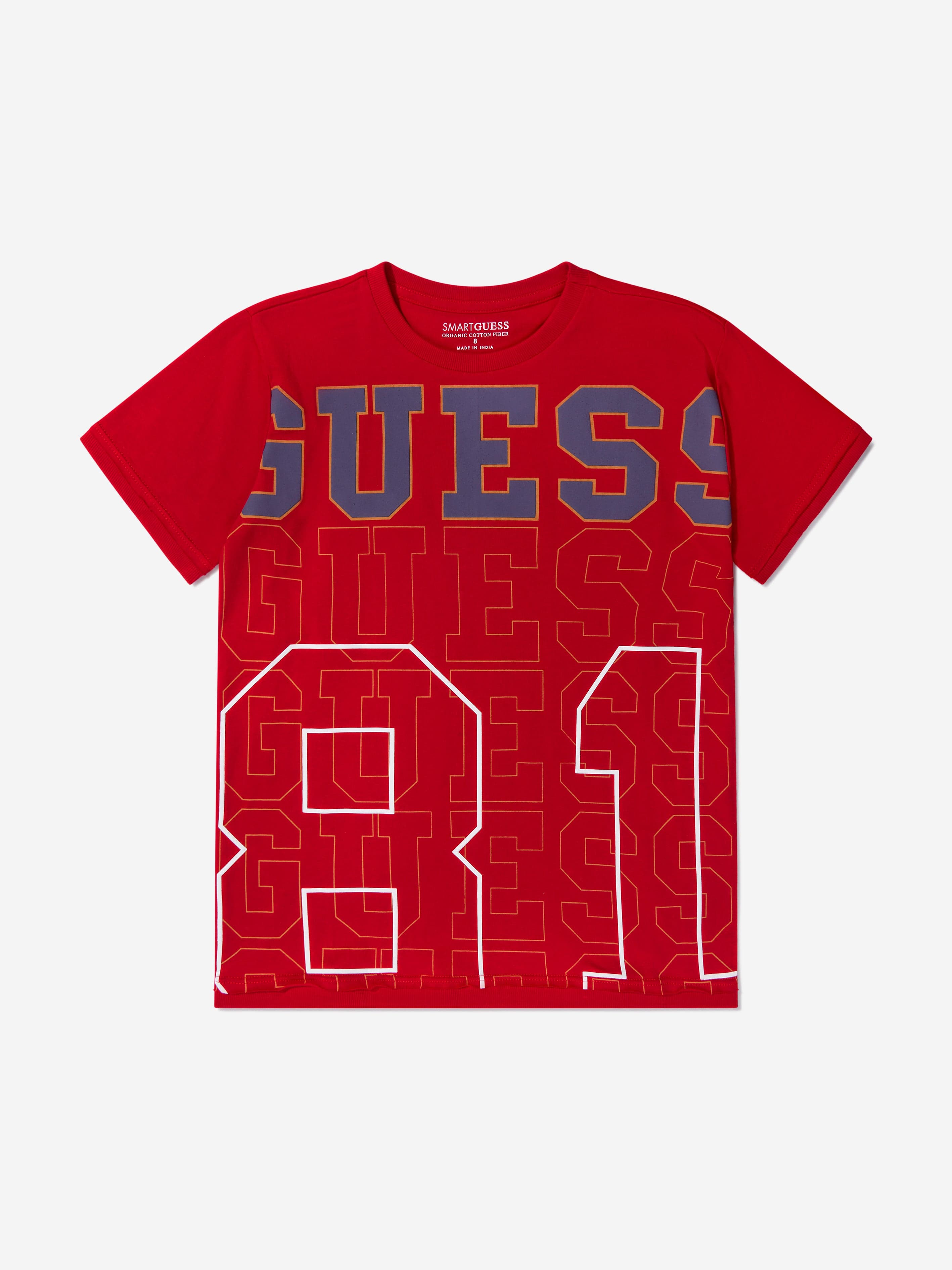 Guess Boys Logo Print T-Shirt