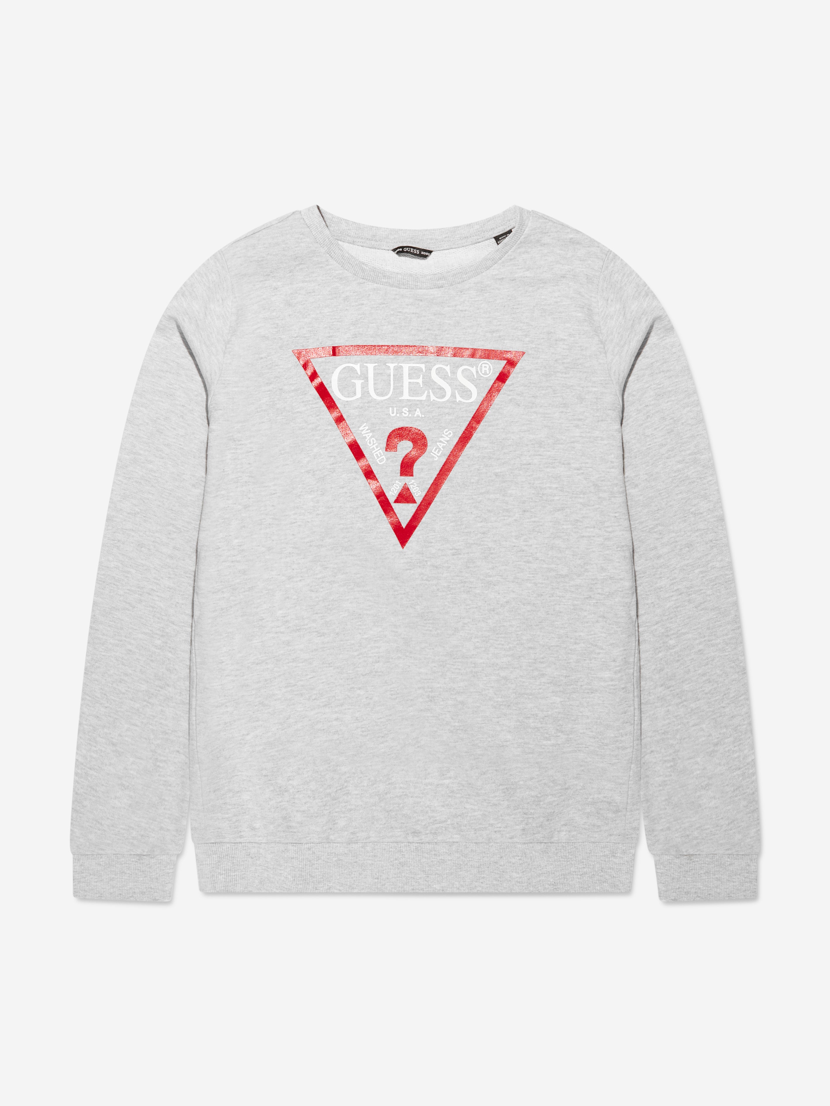 Guess Boys Fleece Logo Print Sweatshirt