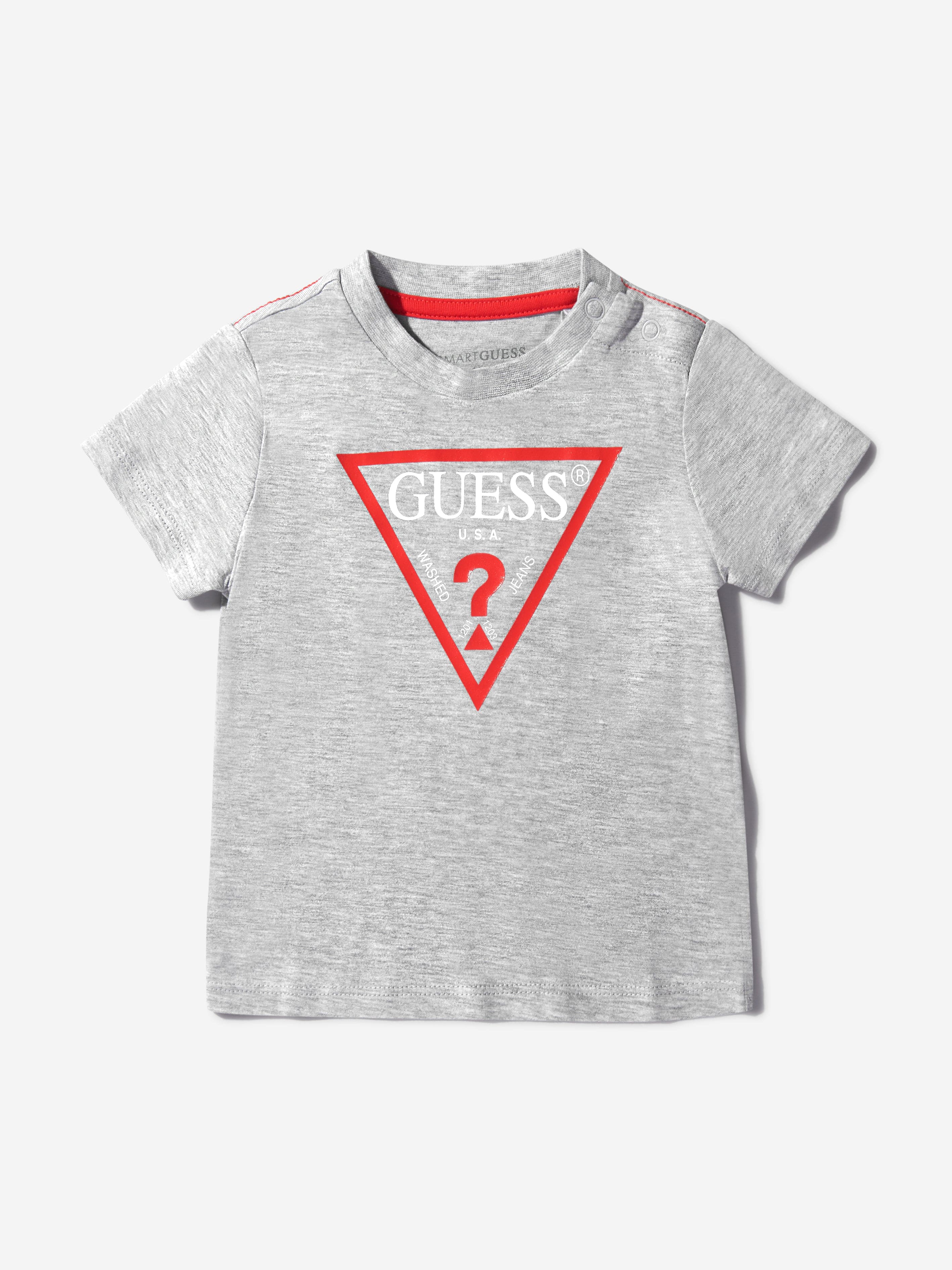 Guess Boys Logo Print T-Shirt