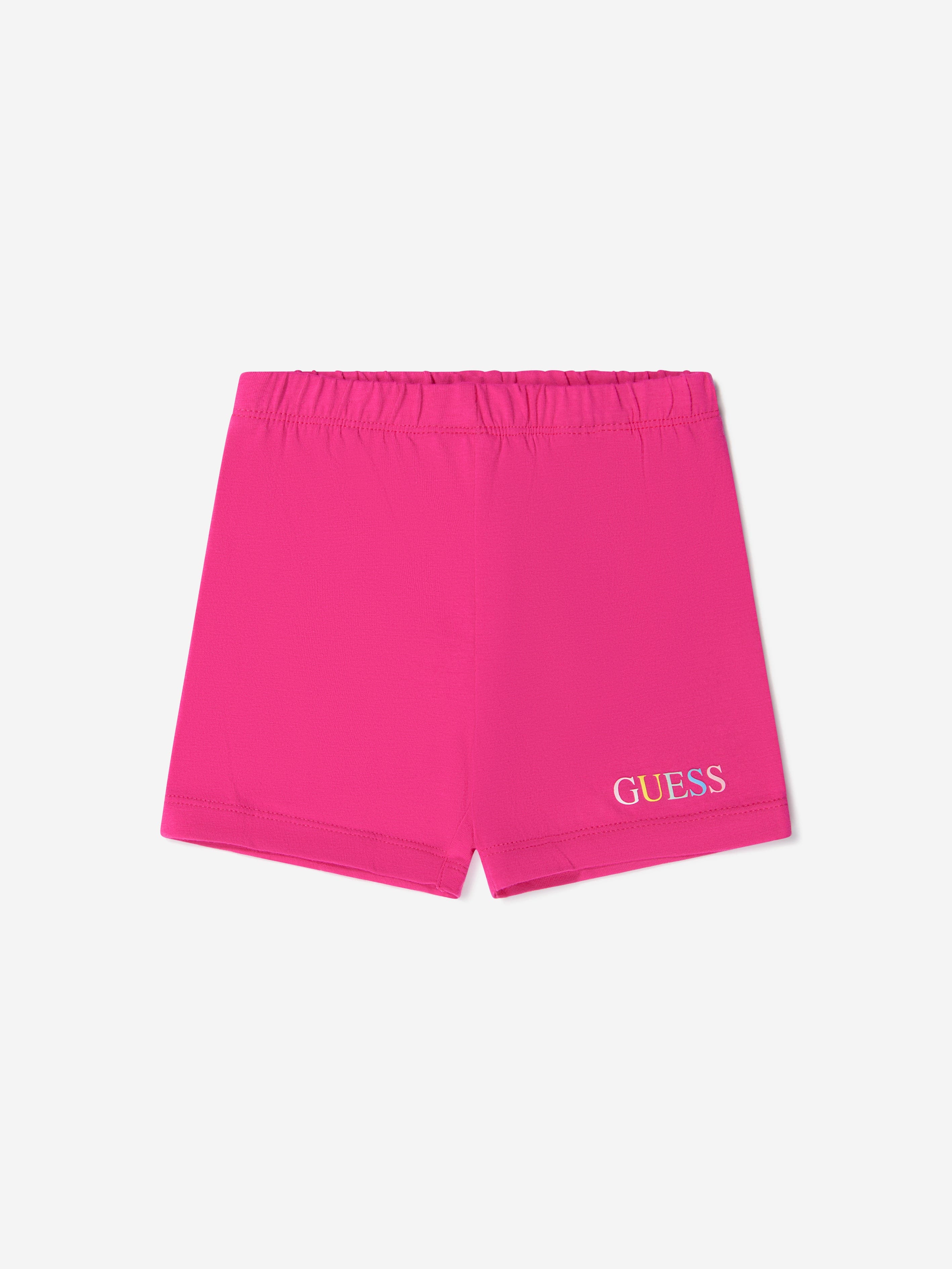 Guess Baby Girls Bodysuit And Shorts Set