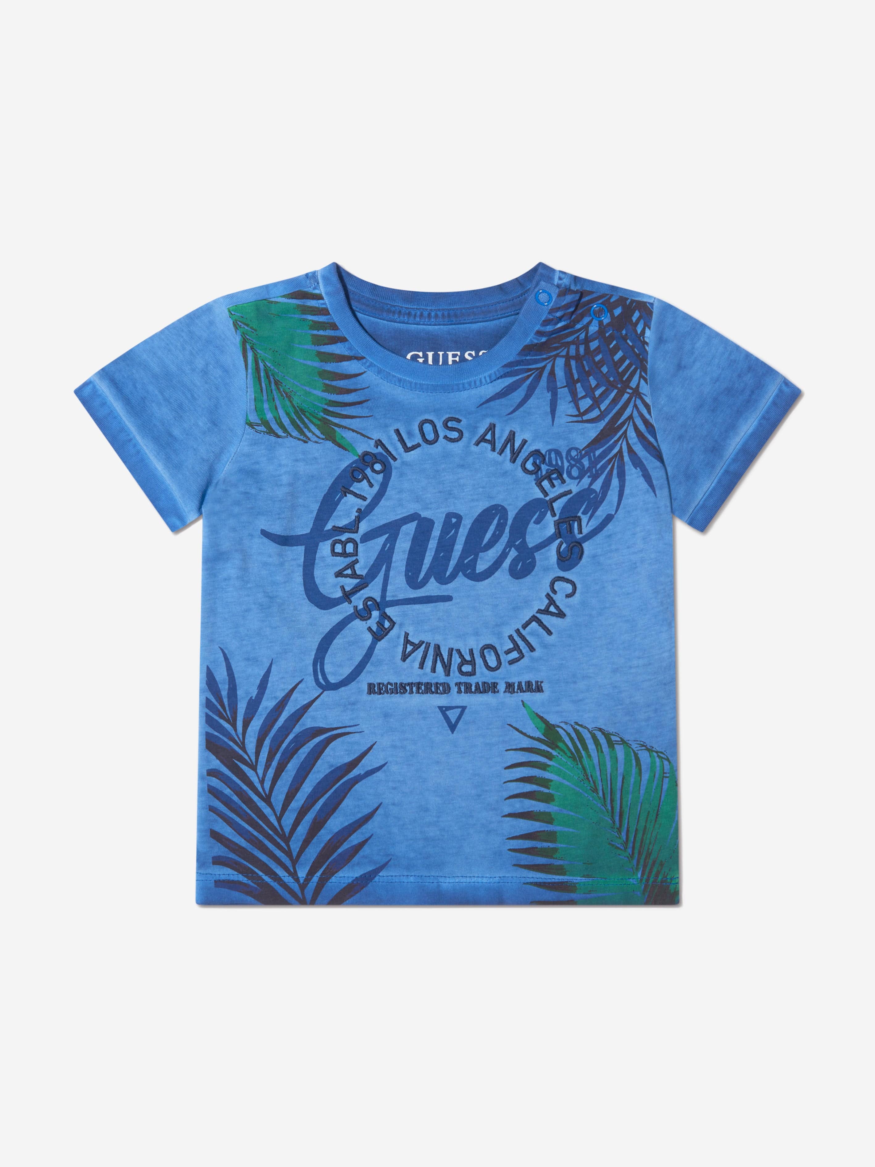 Guess Boys Cotton Logo T-Shirt