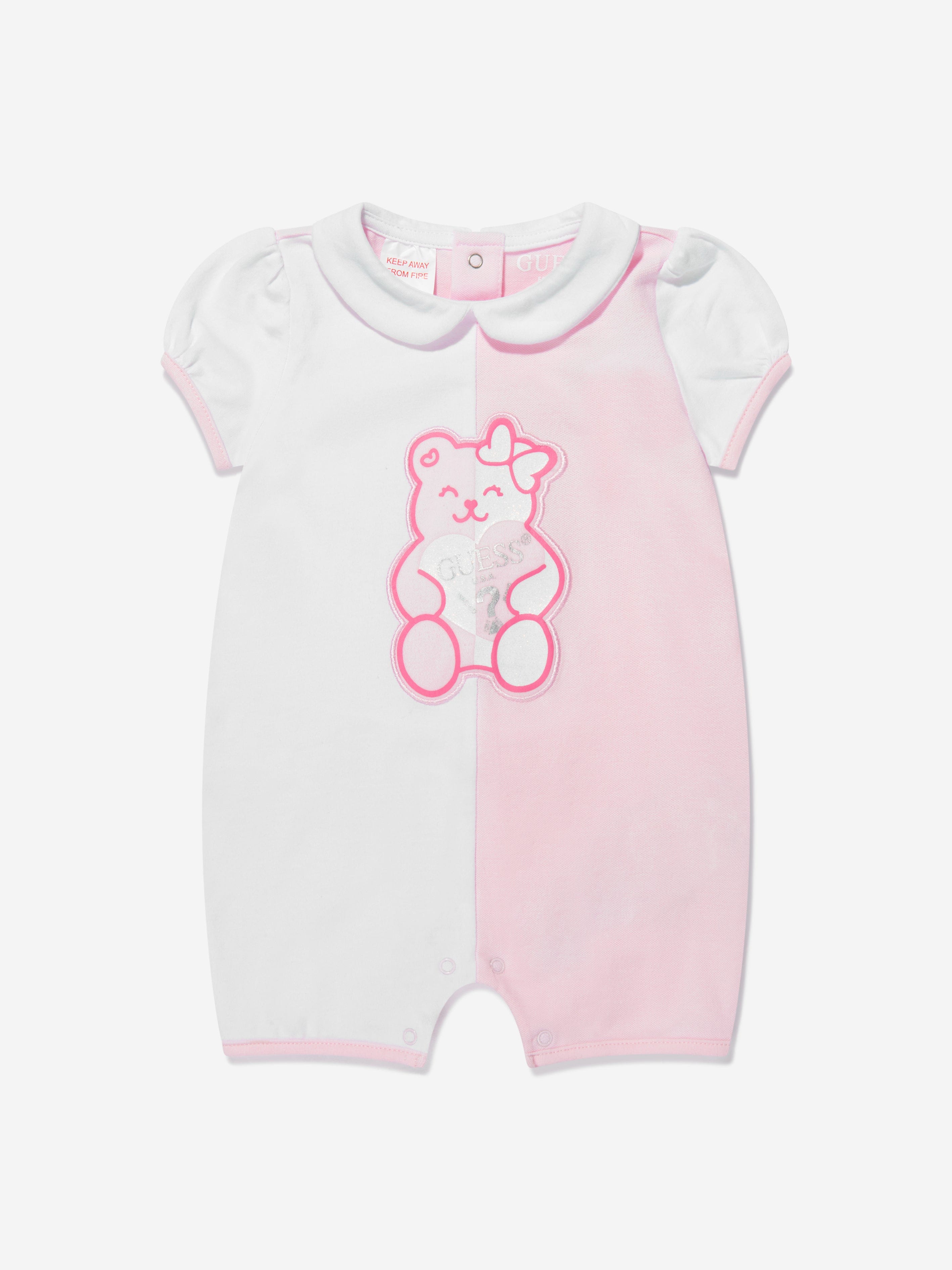 Guess Baby Girls Branded Romper