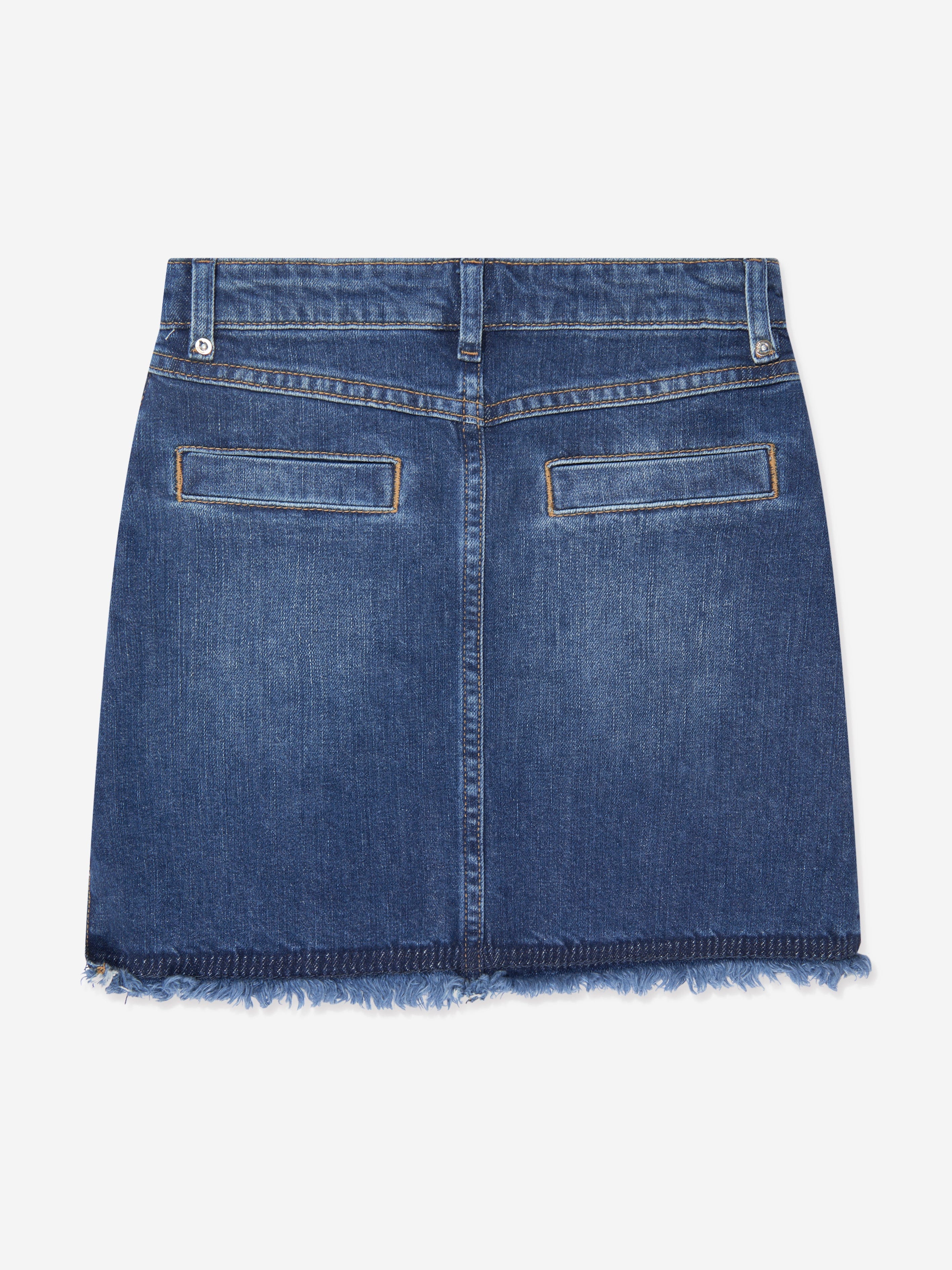 Guess Girls Denim Skirt in Blue